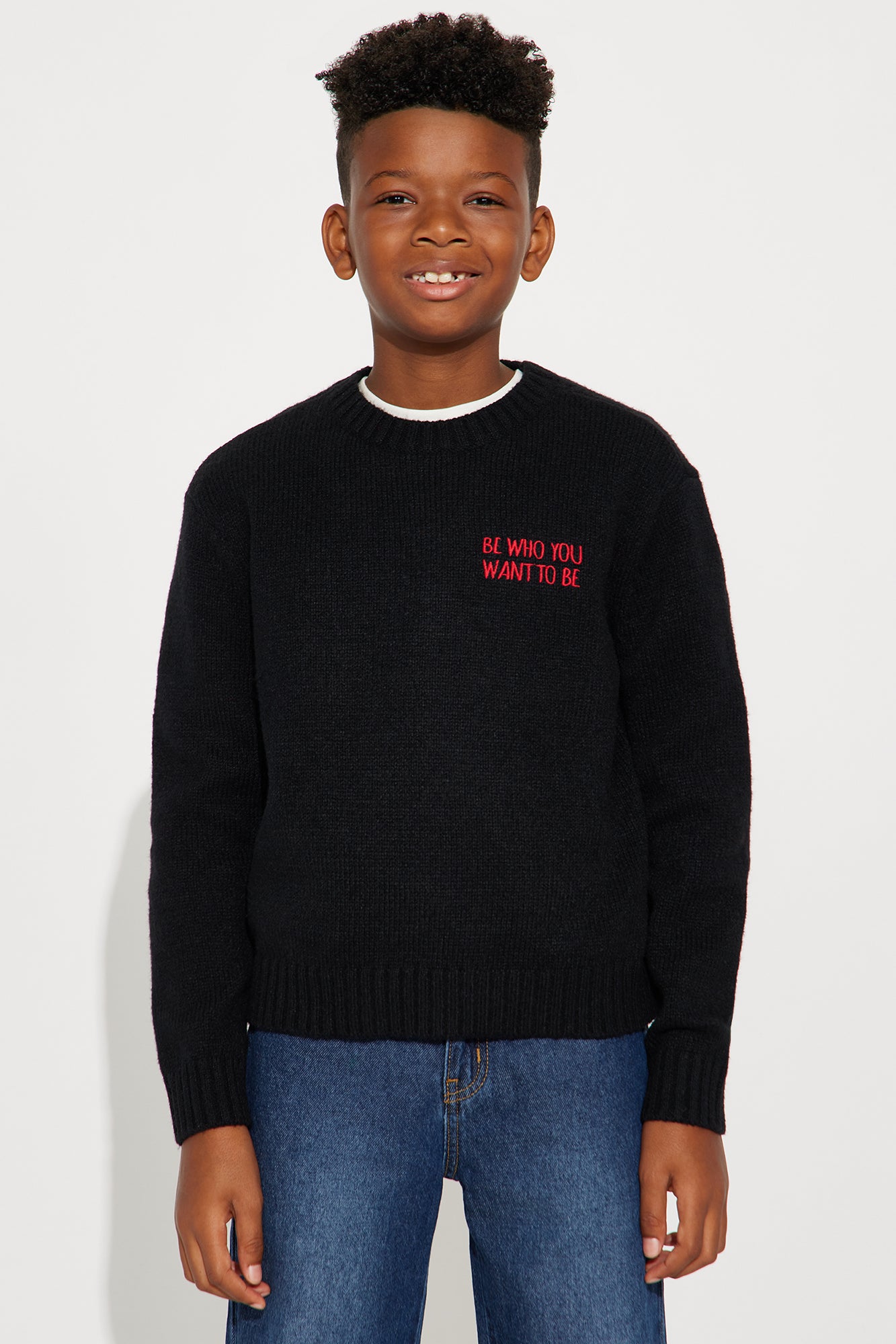 Mini Untold Truth Sweater - Black