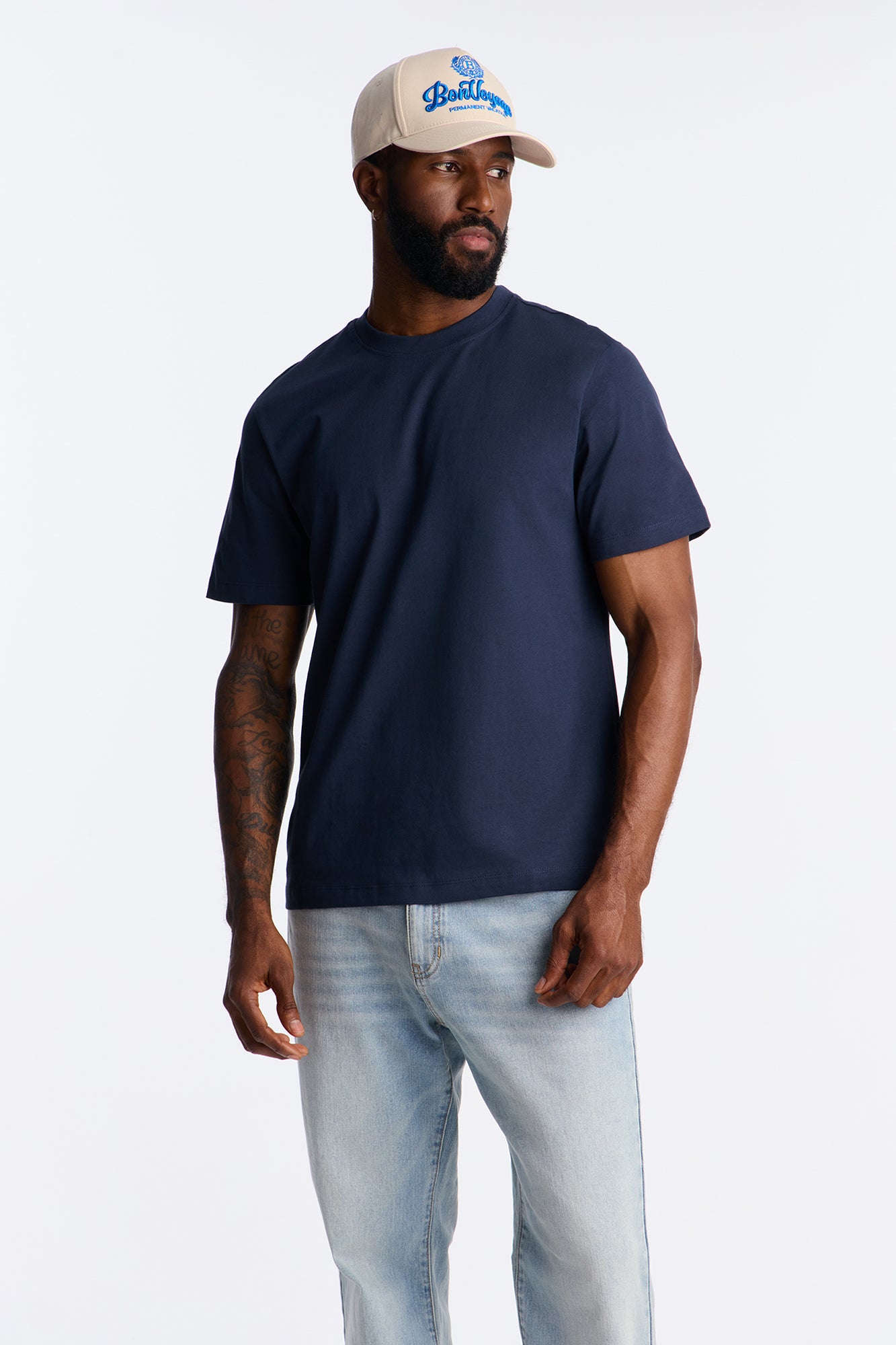 Classic Lightweight Tee - Navy