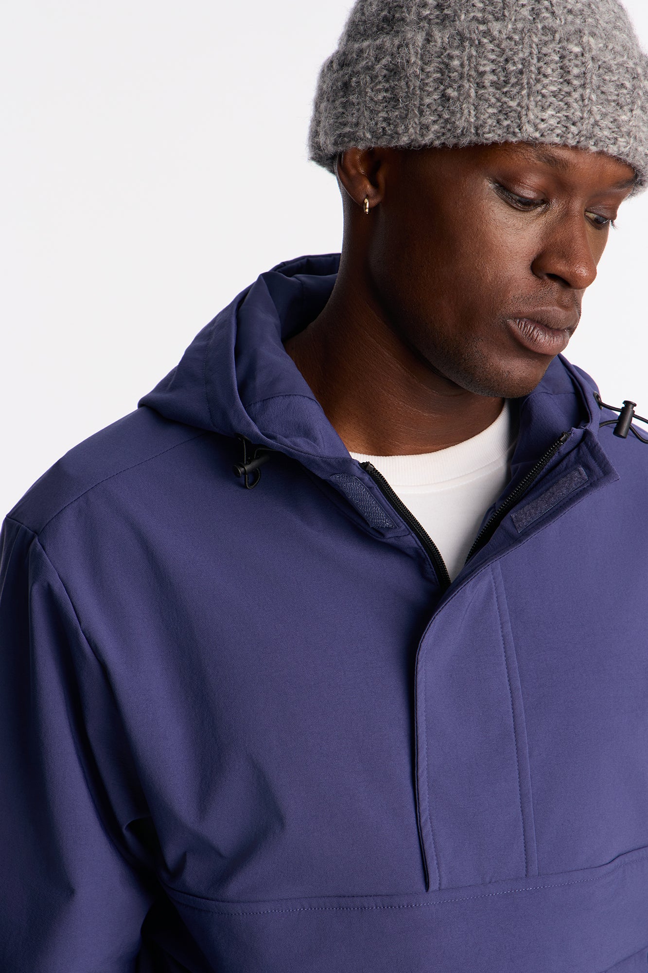Desert Storm Pullover Anorak - Navy