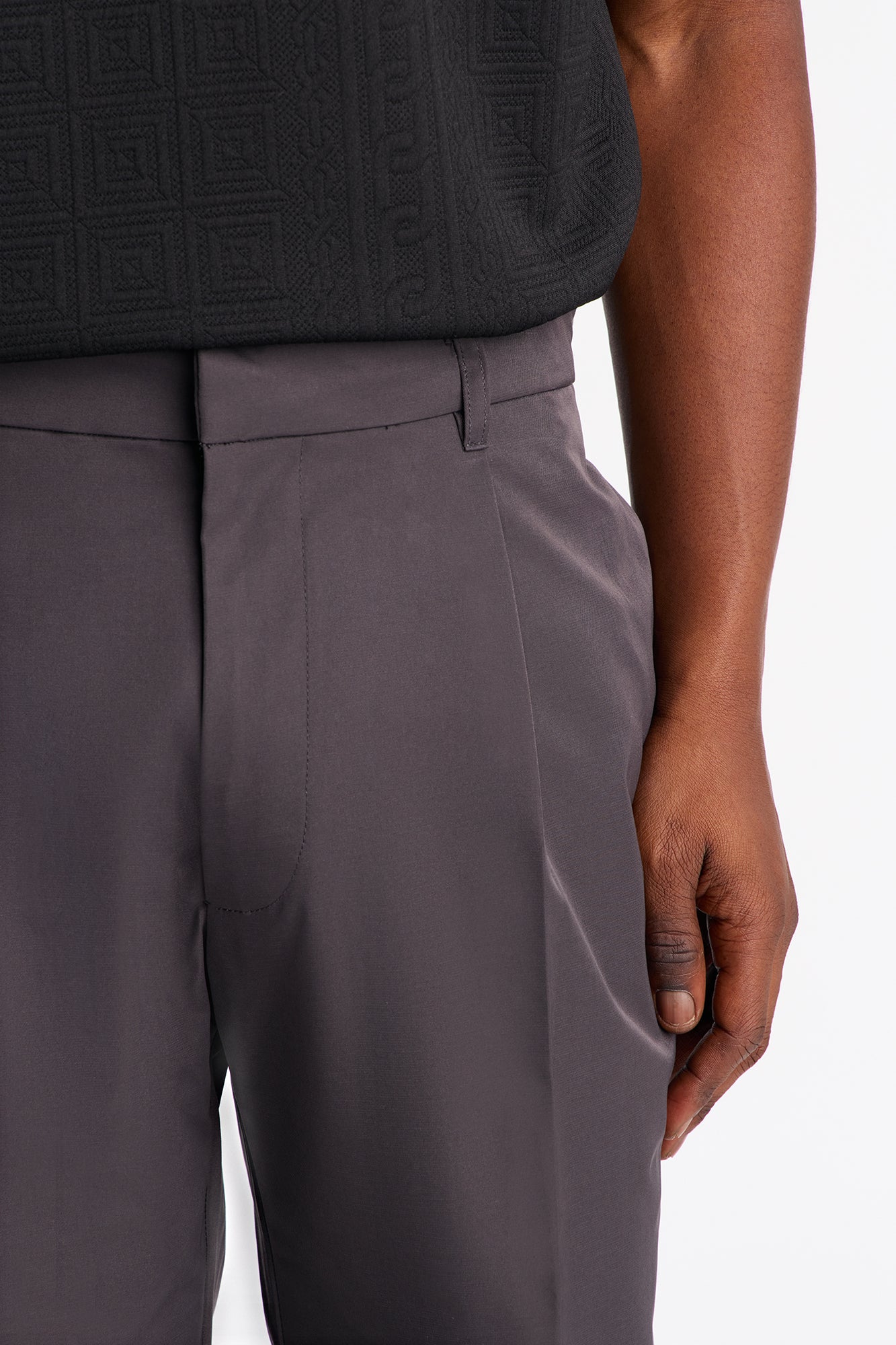 Slim Catalina Elevated Jogger - Charcoal