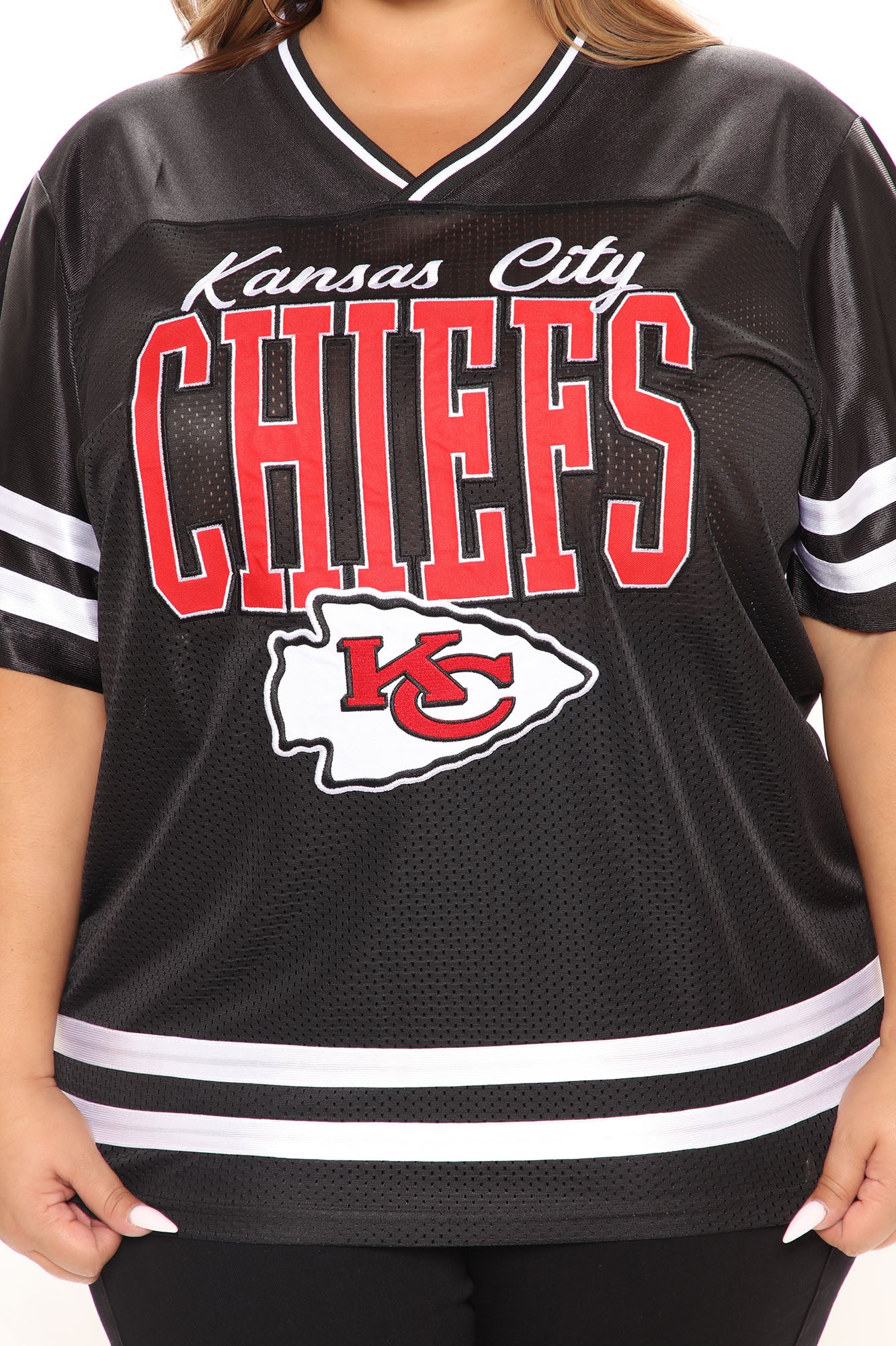 NFL Kansas City Chiefs Jersey Top - Black