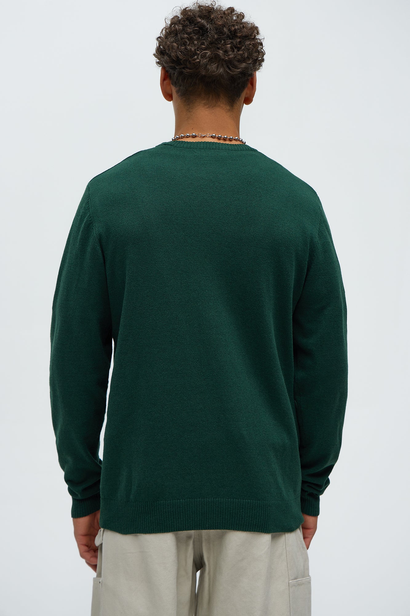 Cozy and Cool Crewneck Sweater - Green