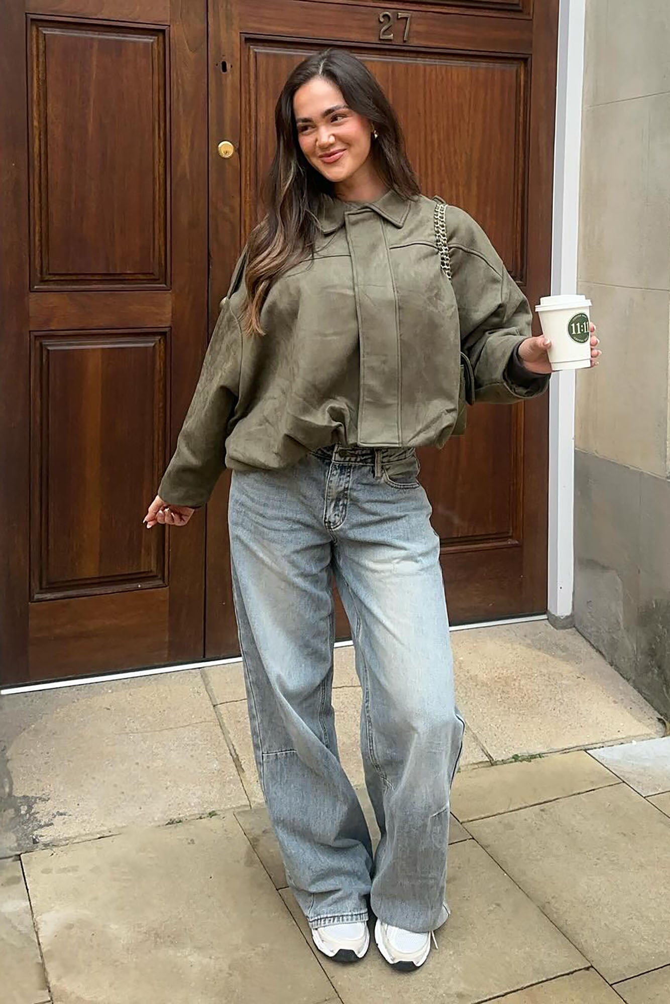 Artesia Tinted Baggy Non Stretch Jeans - Light Wash