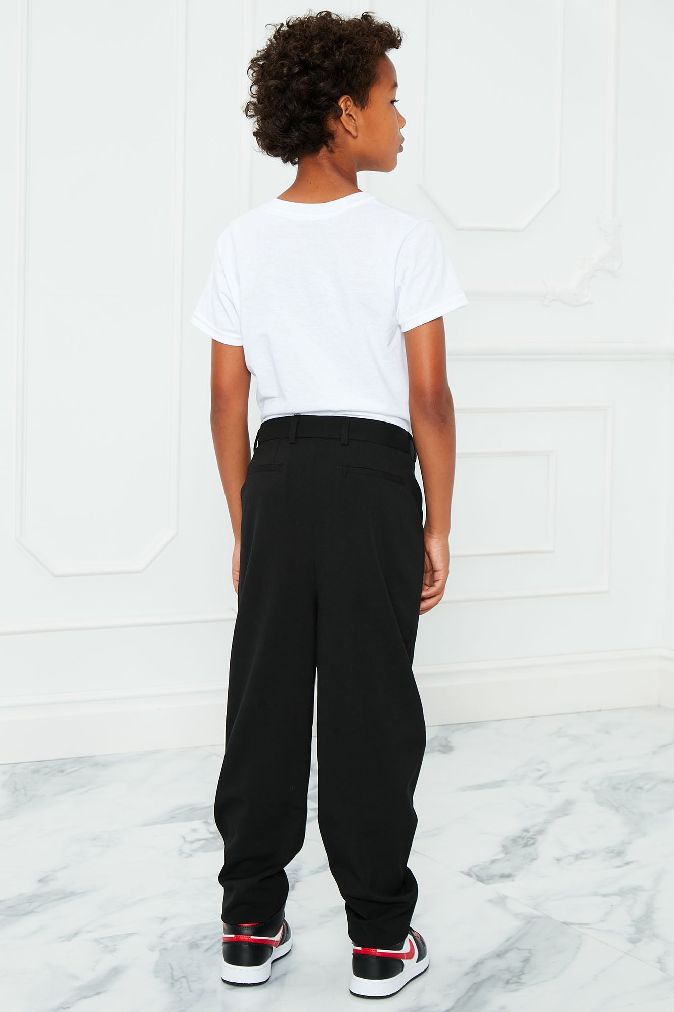 Mini The Modern Stretch Slim Trouser - Black