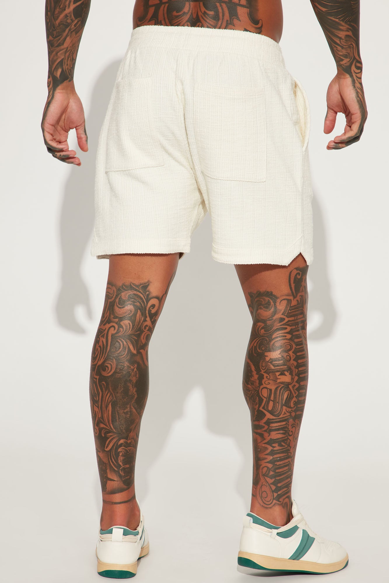Dean Textured Short - Cream