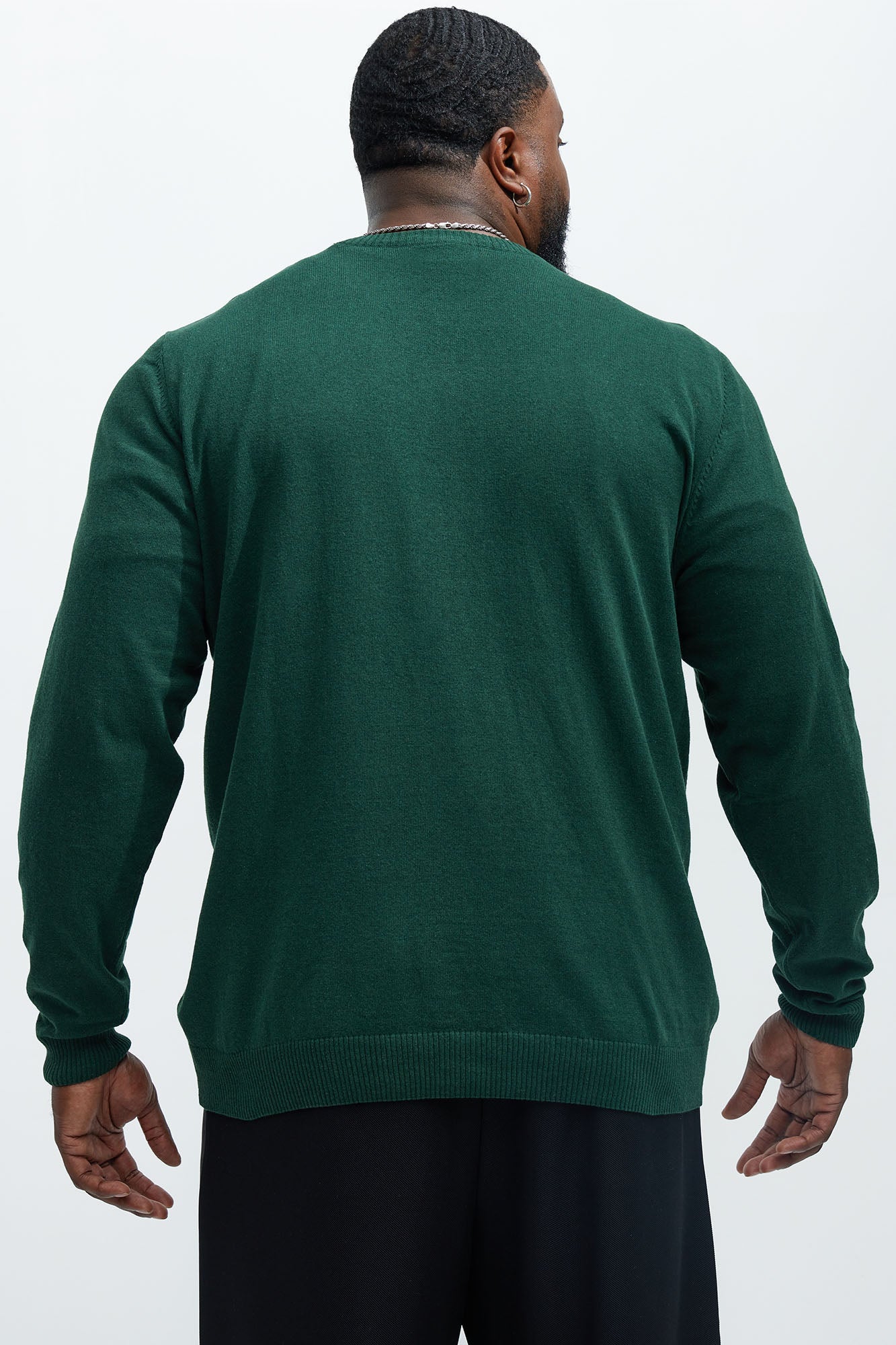 Cozy and Cool Crewneck Sweater - Green