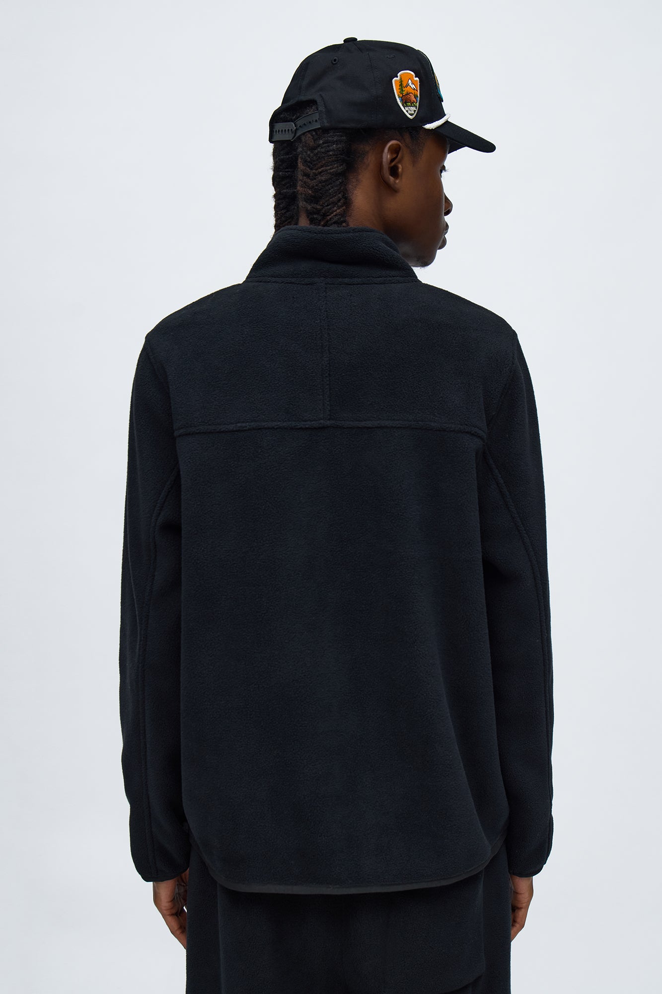 Core Microfleece Zip Jacket - Black