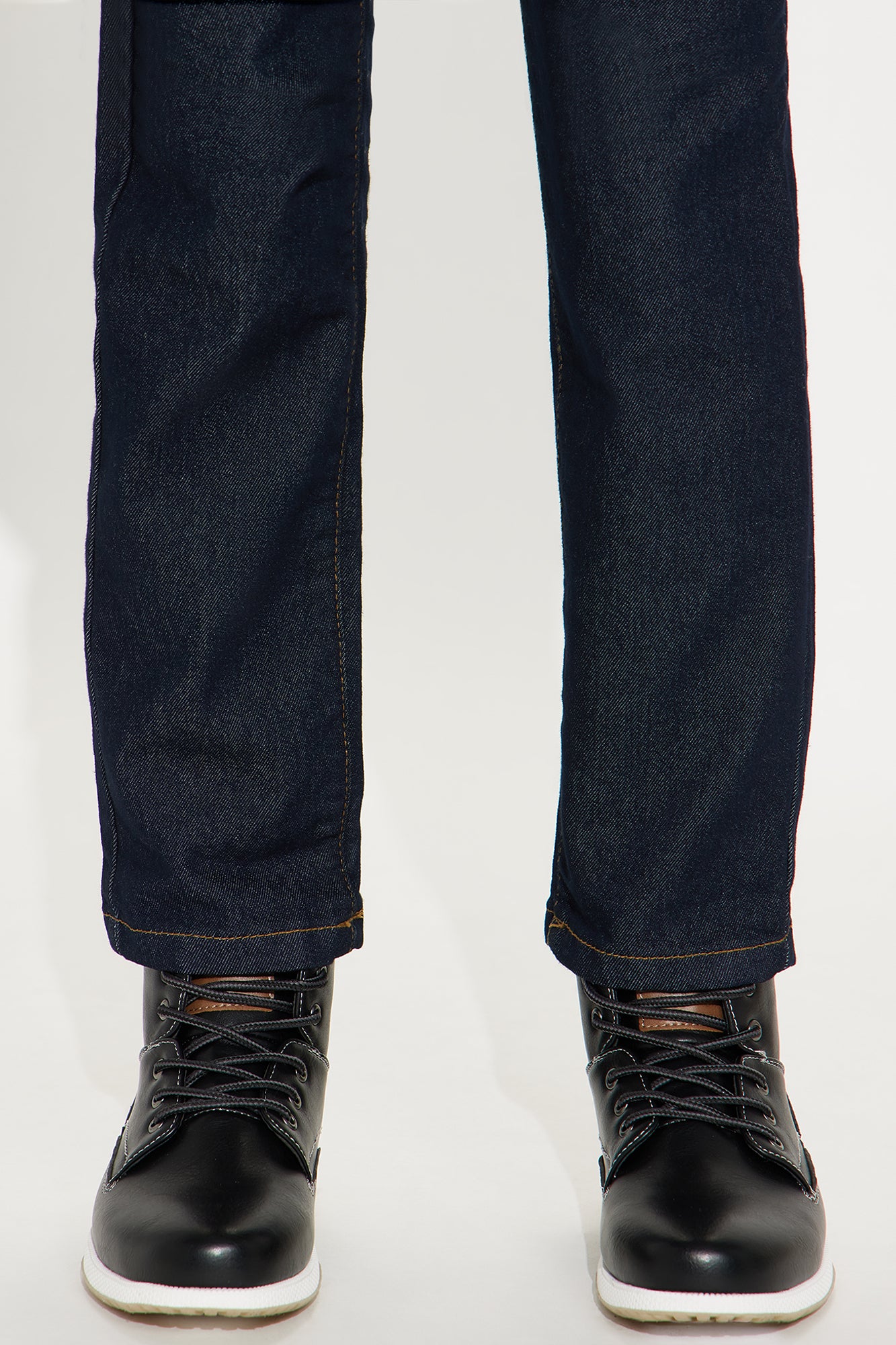 Mini Sean Lace Up Boots - Black