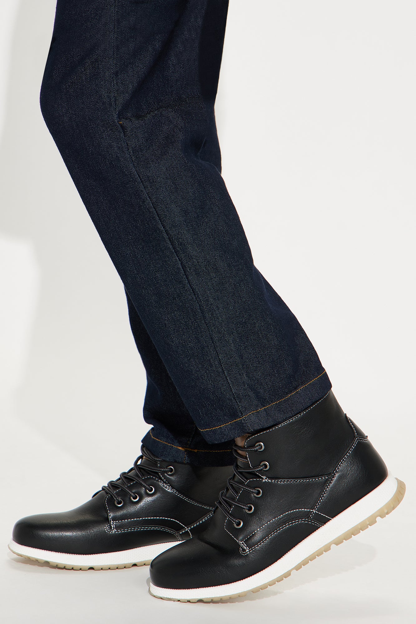 Mini Sean Lace Up Boots - Black