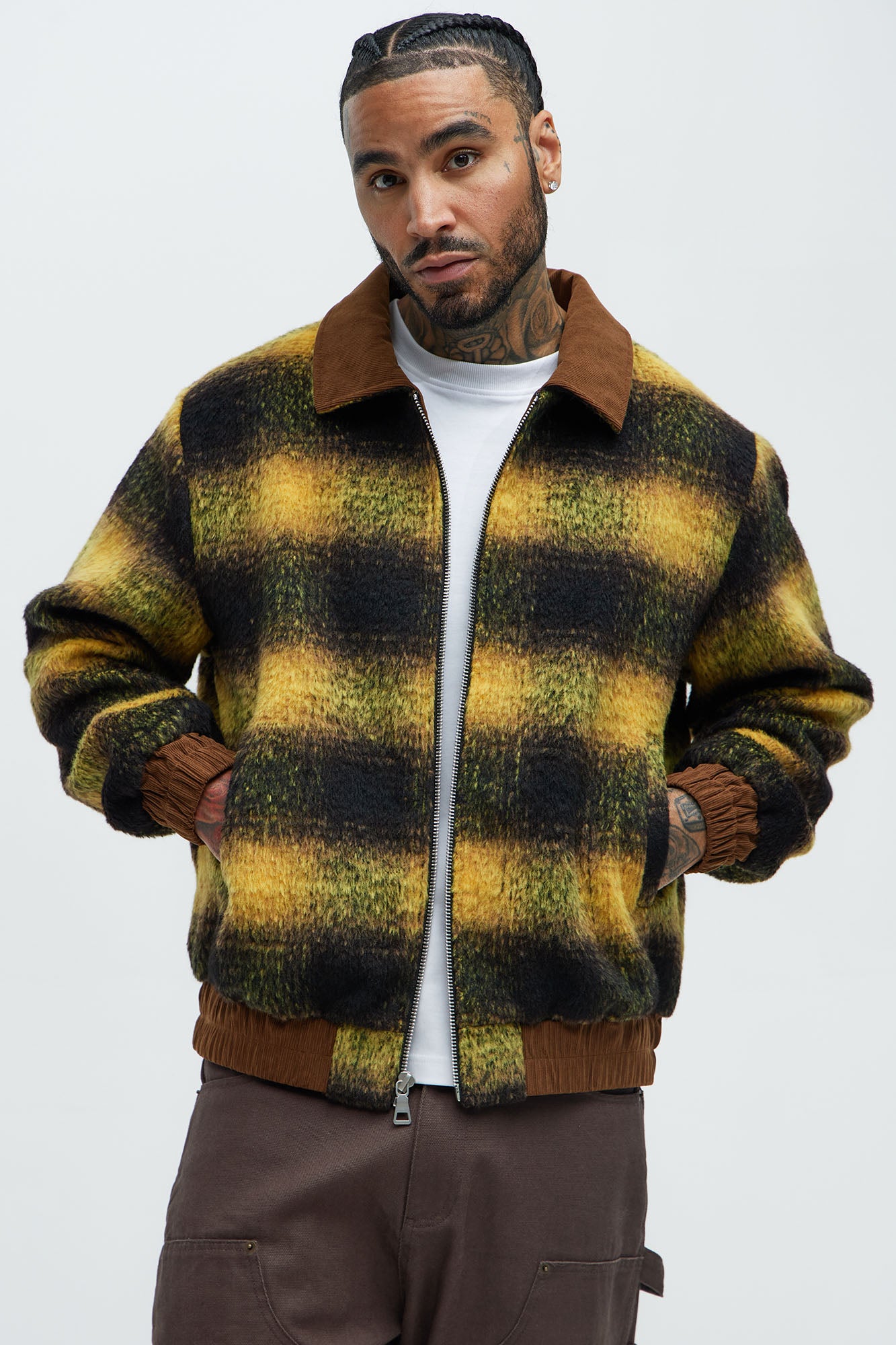 A Trip Outside Mohair Jacket - Brown