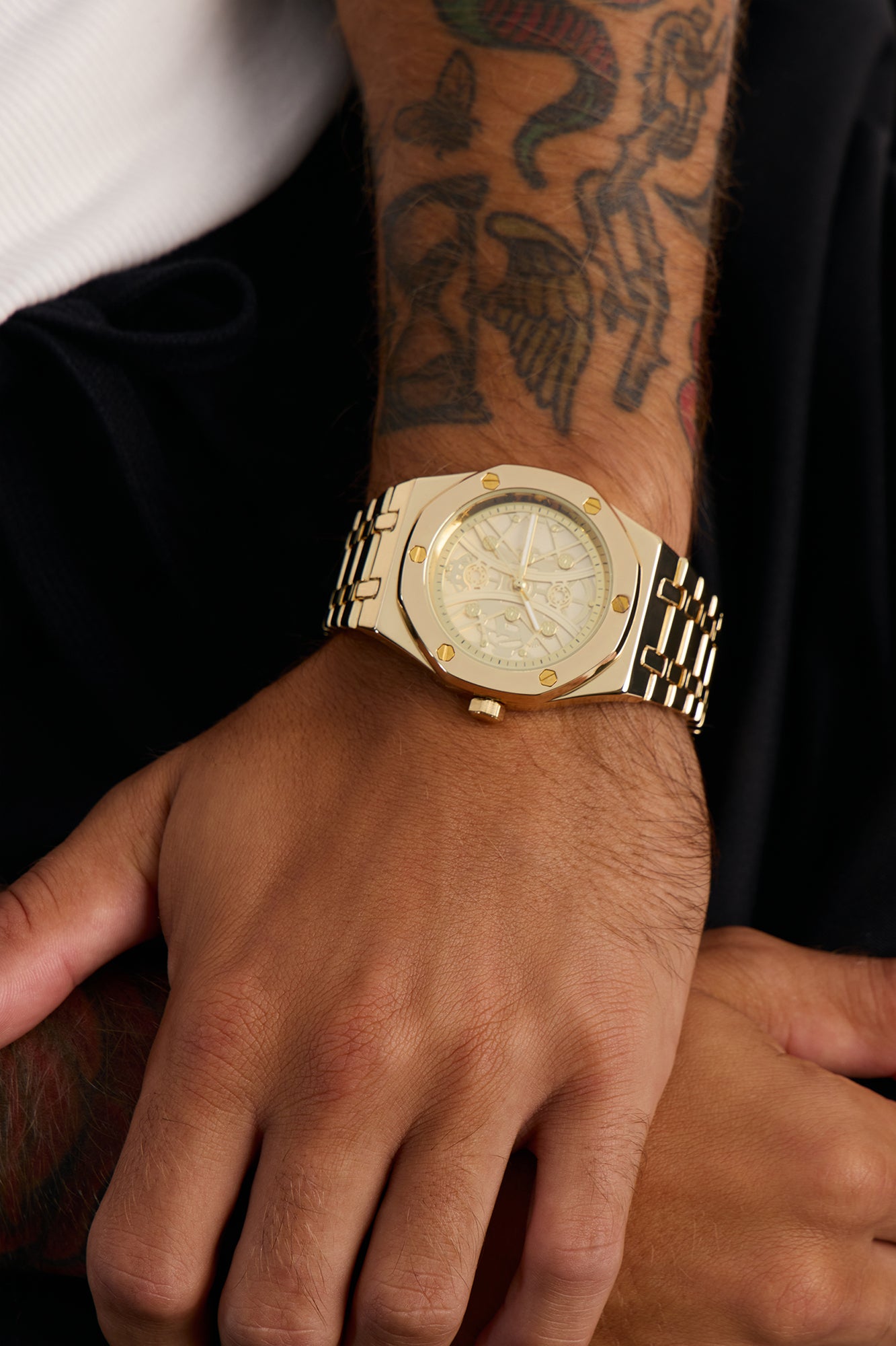 Outlaw Analogue Watch - Gold/Gold