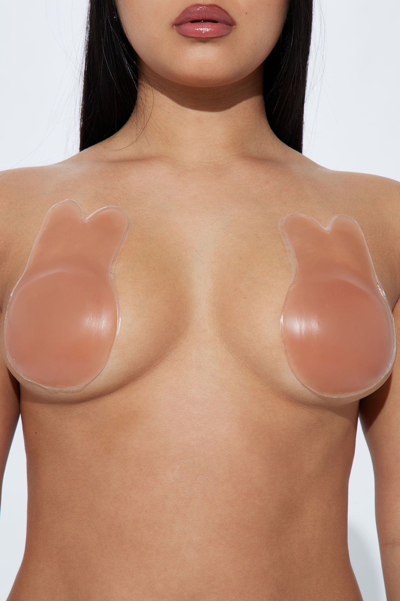 Boosting Bunny Silicone Nipple Cover Pasties - Mocha