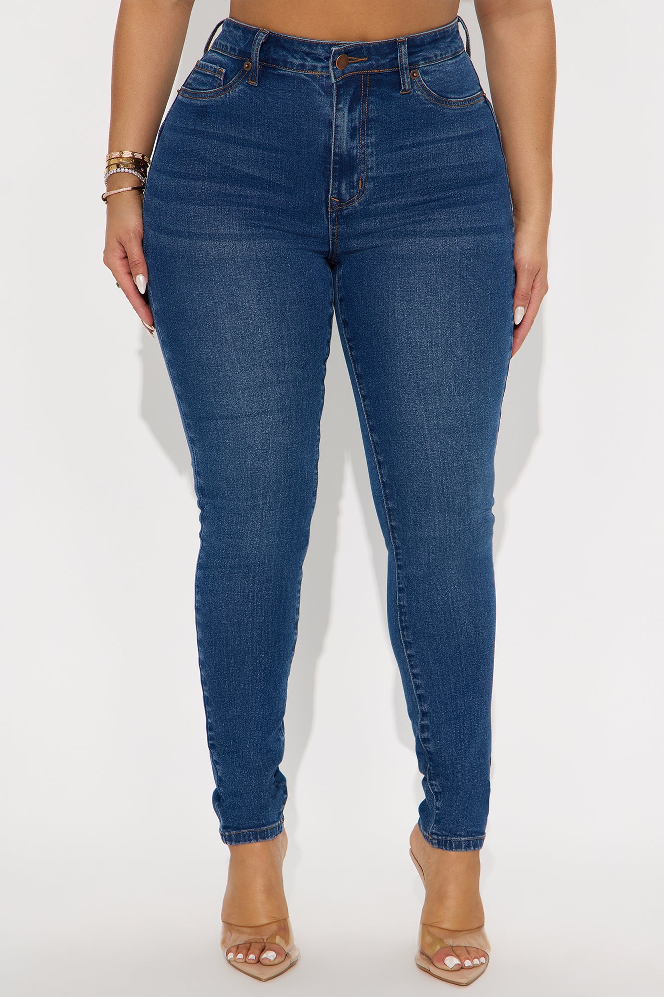Bedford Booty Sculpting Everyday Skinny Jeans - Dark Wash
