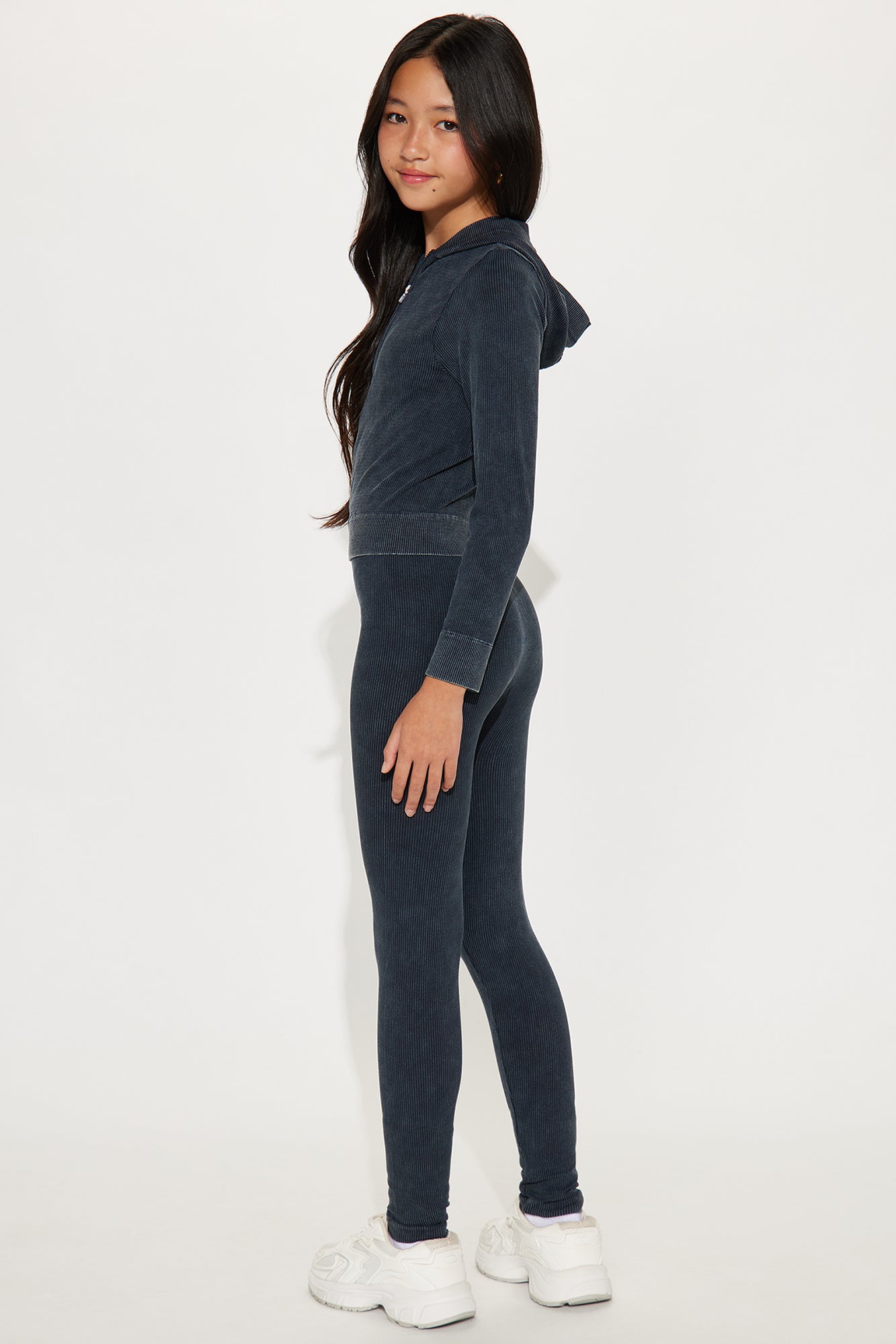 Mini The Second Favorite Legging Set - Black Wash