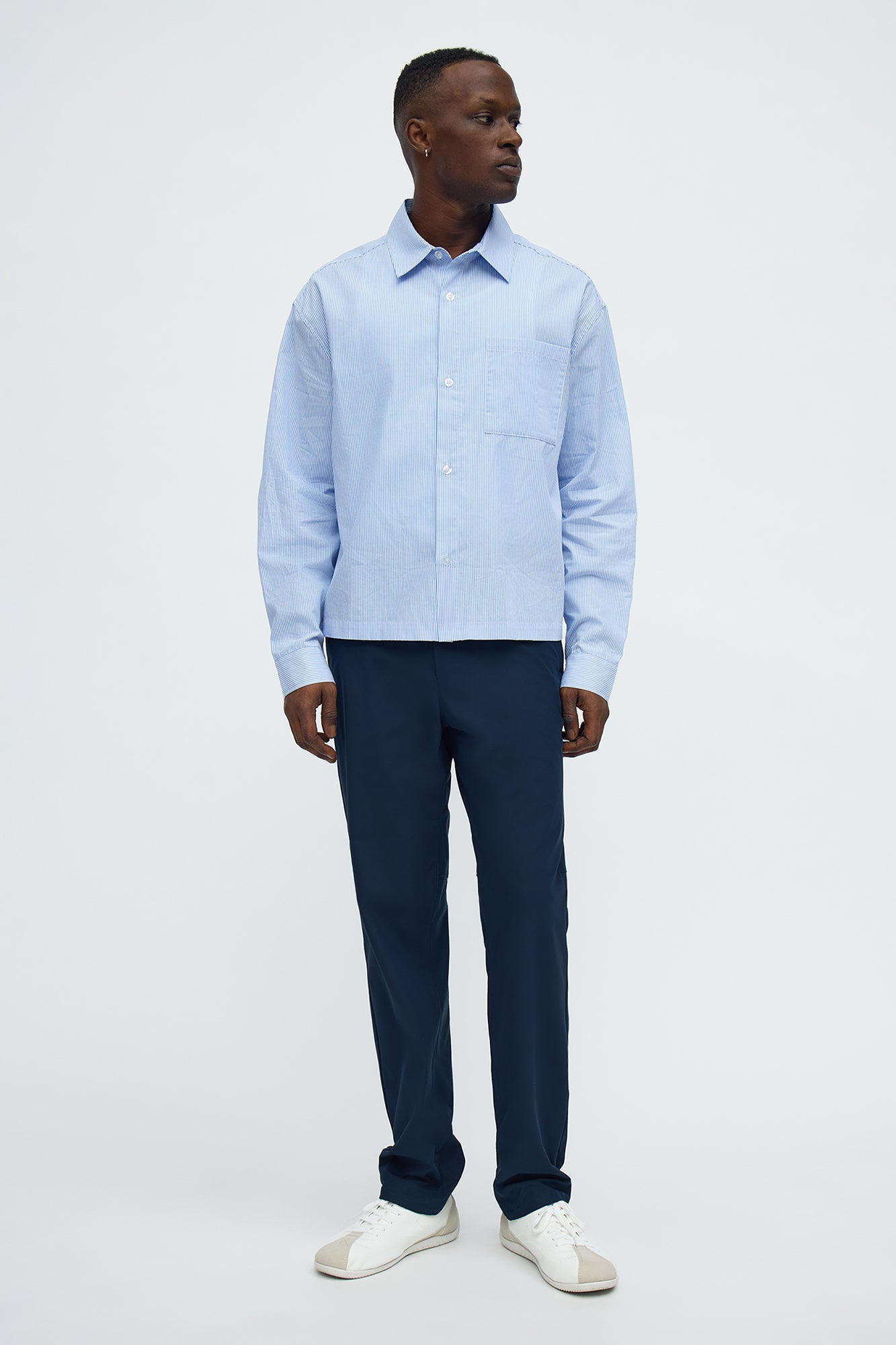 Slim Tedrick Stretch Pant - Navy