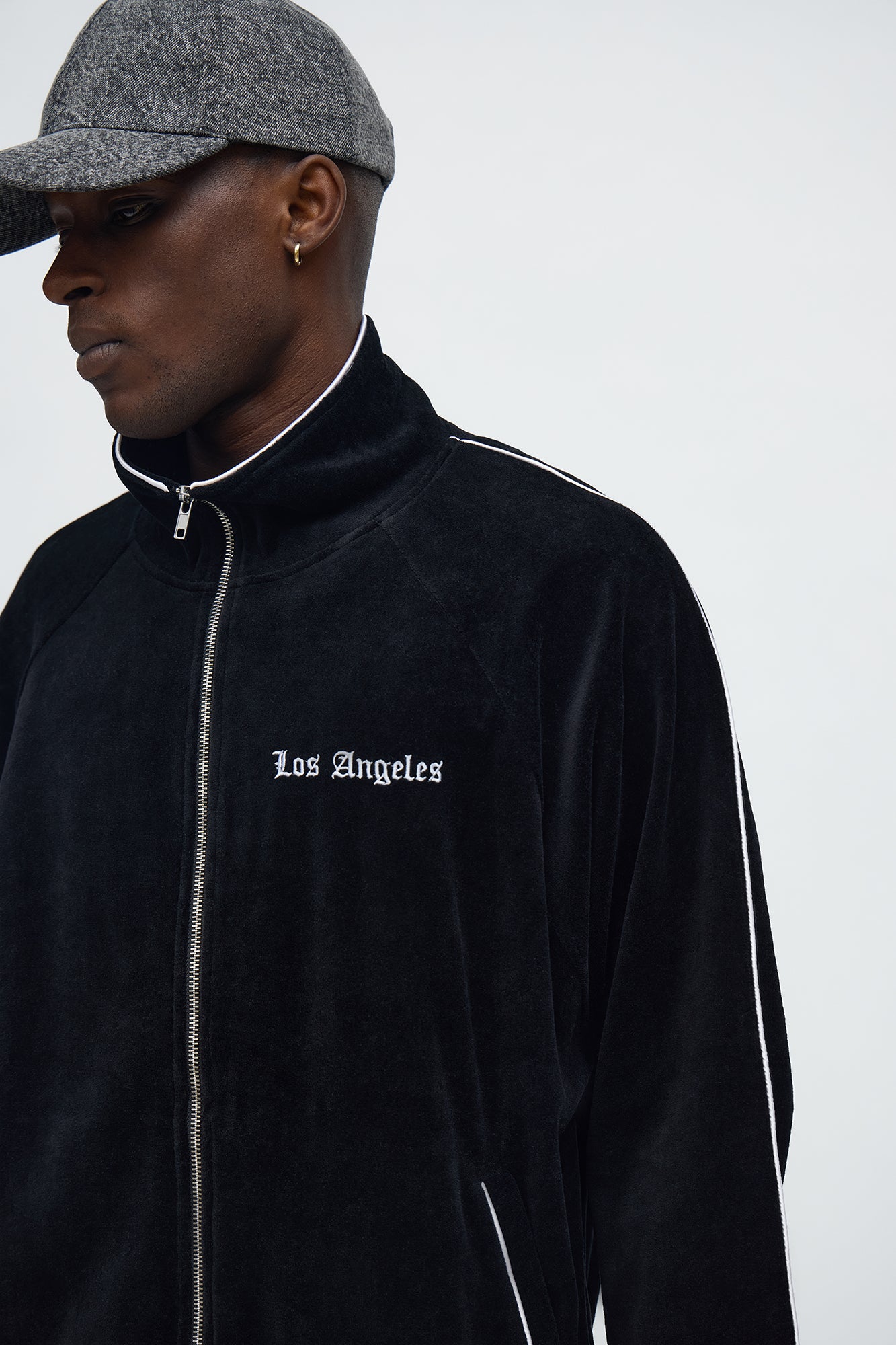 LA Track Jacket - Black