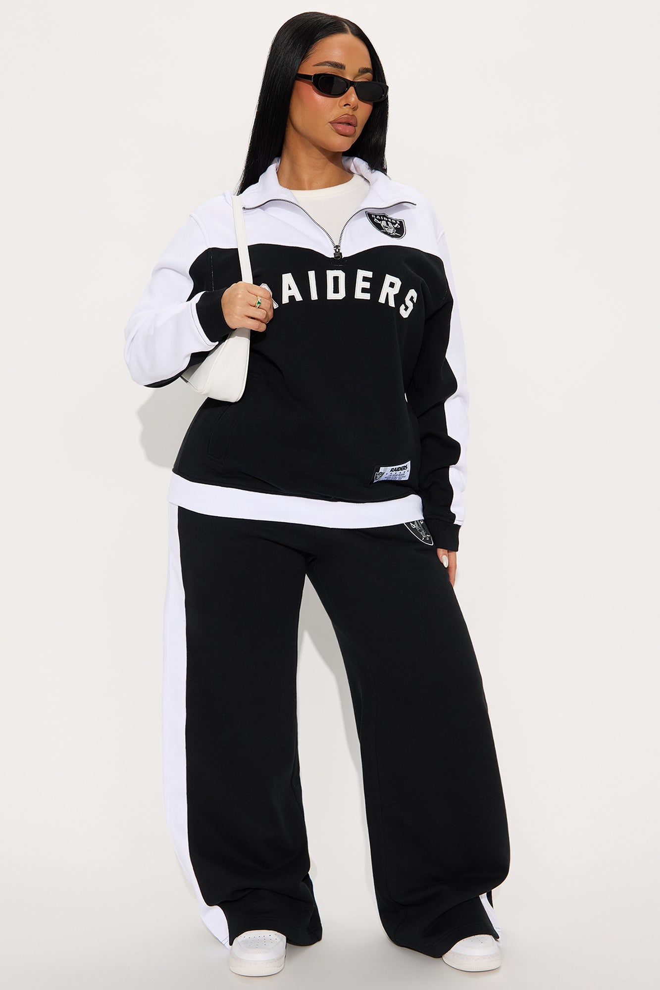 NFL Raiders Fleece Sweatpants - Black