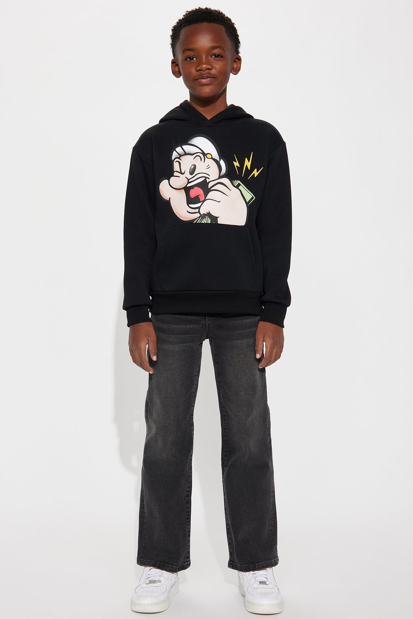 Mini Popeye Married To the Game Hoodie - Black