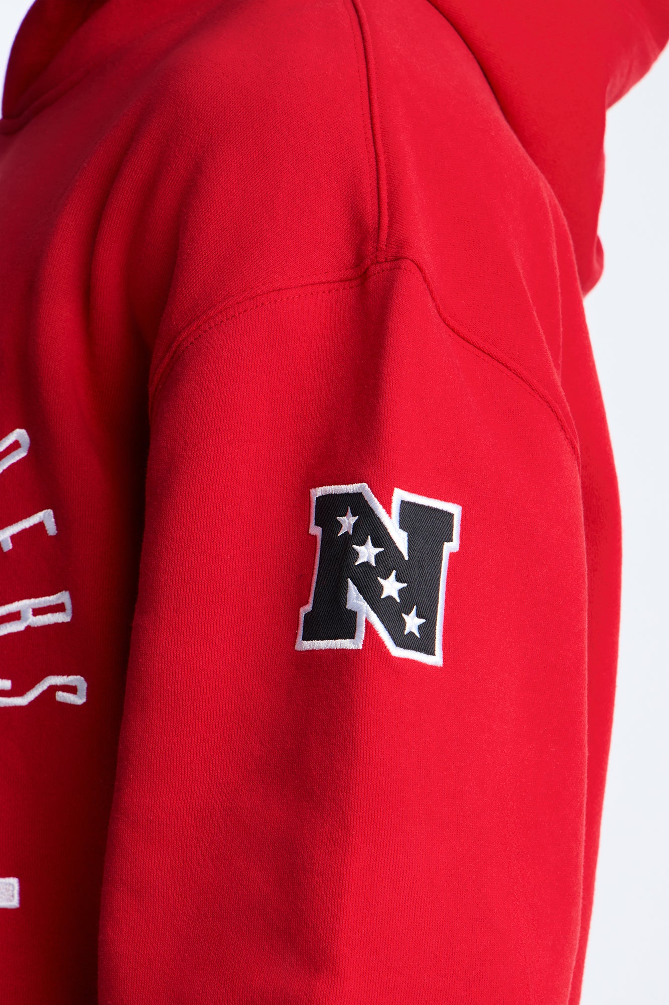 49ers Barrel Roll Oversized Hoodie - Red