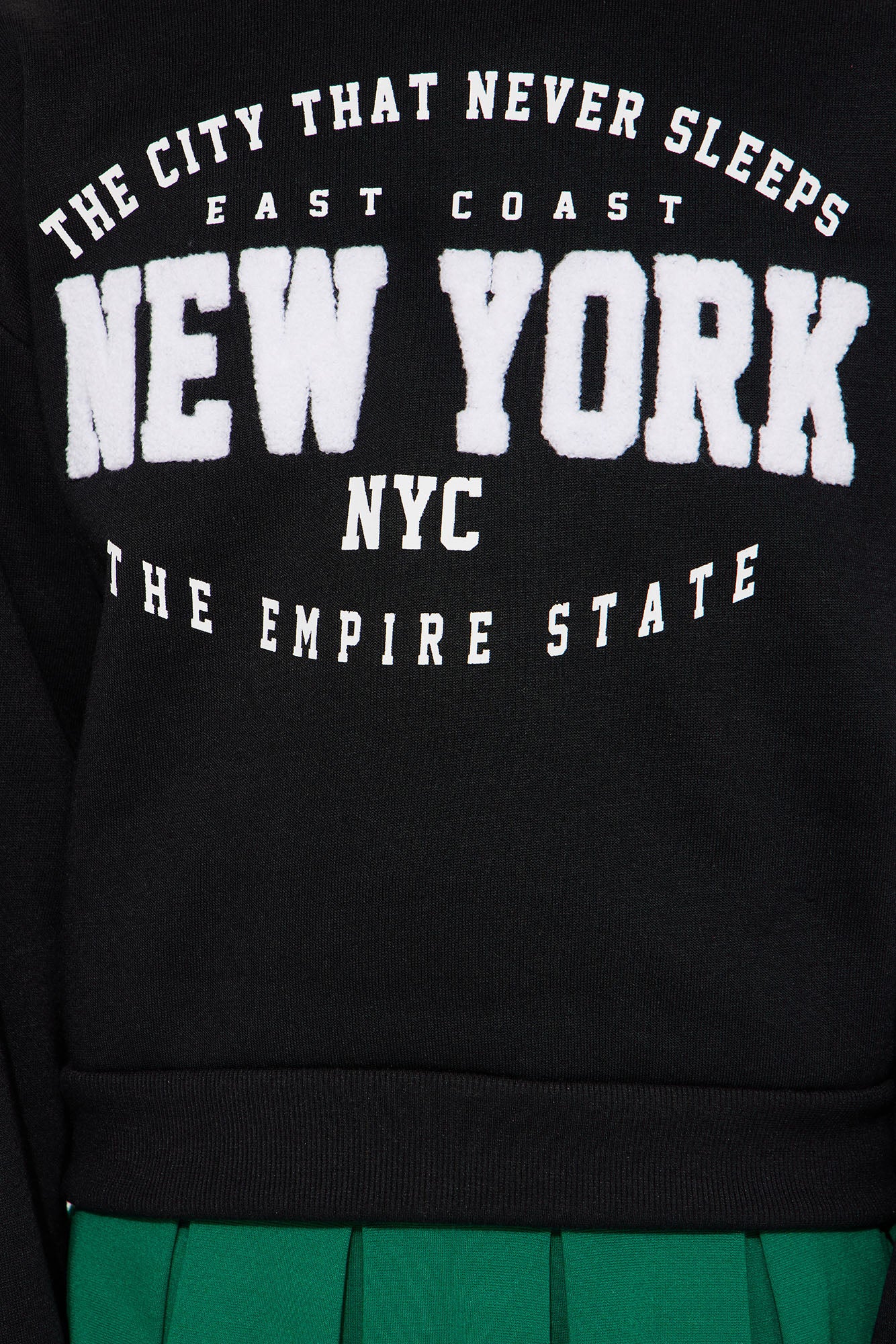 Mini The City Never Sleeps NY Sweatshirt - Black