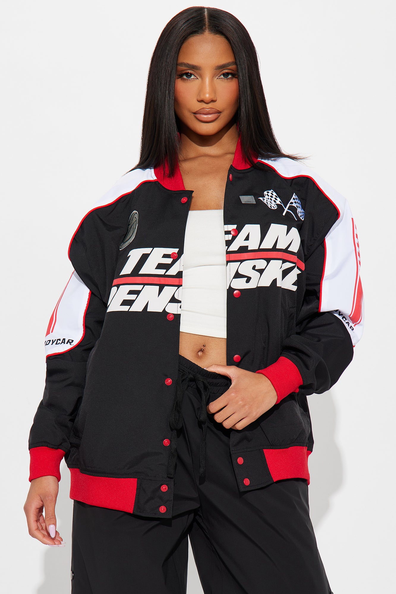 Indy Car Team Penske Jacket - Black/Red