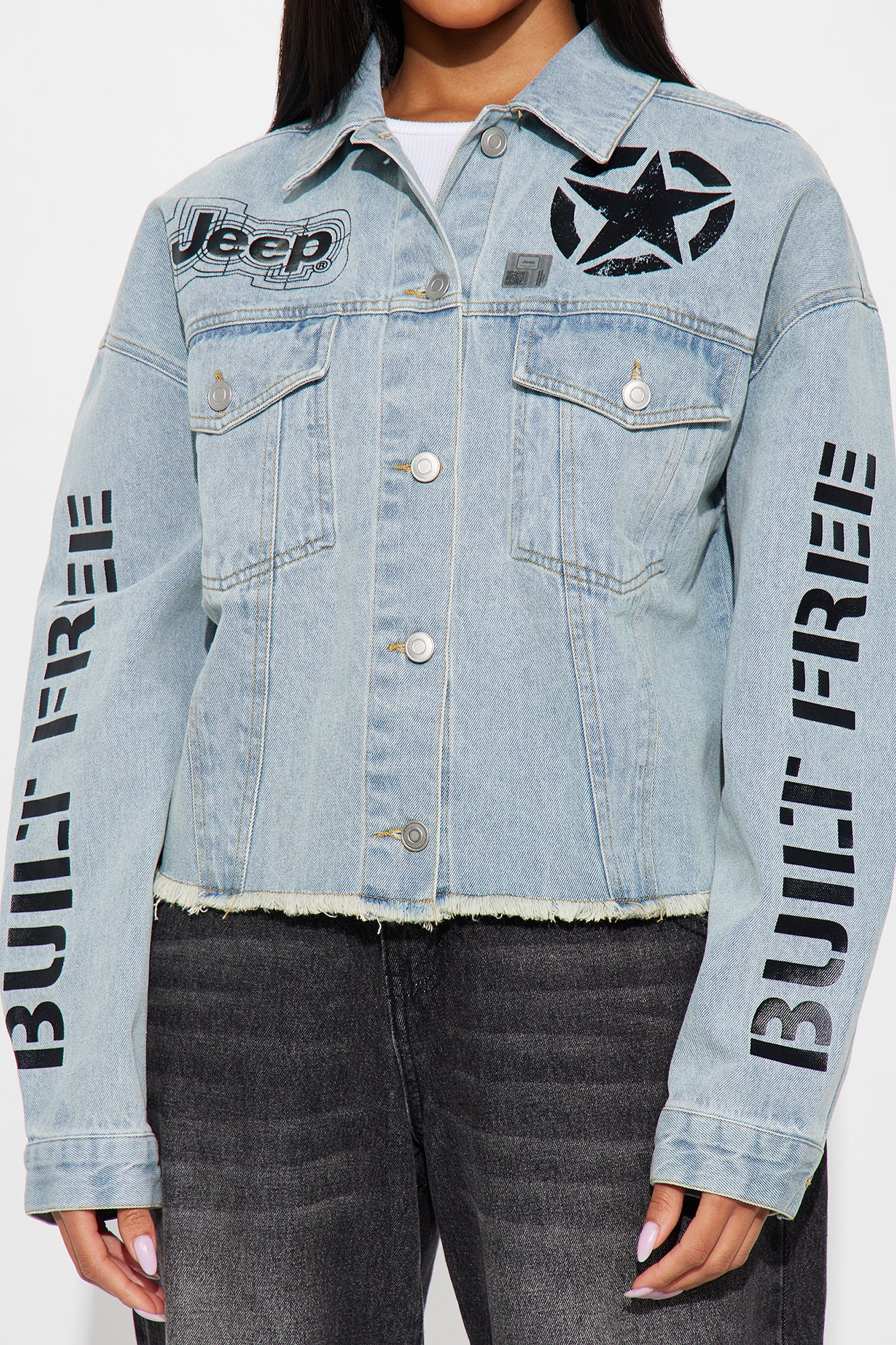 Jeep Built Free Denim Jacket - Denim