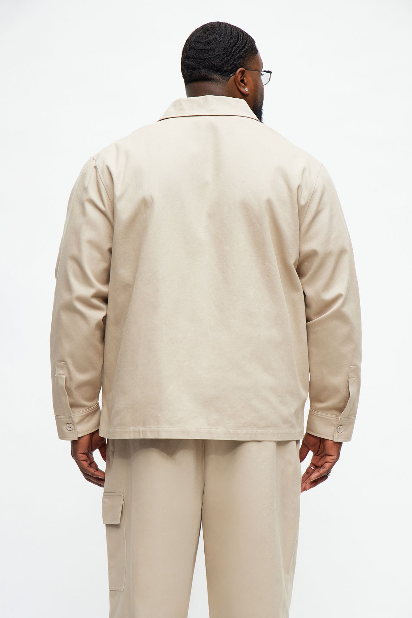 Fairfax Canvas Multi Pocket Shirt - Taupe