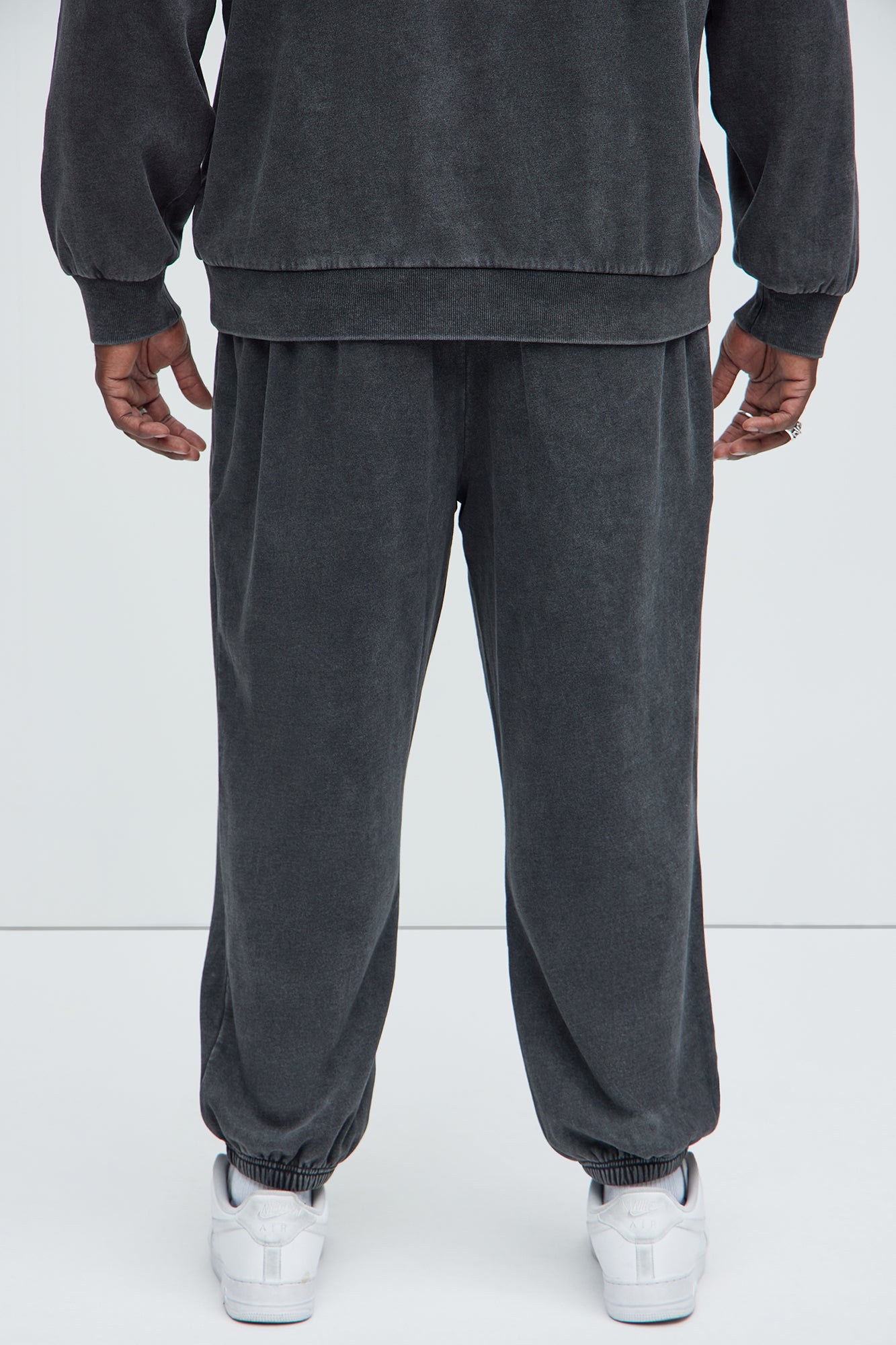 Tayson Heavy Wash Jogger - Black Wash