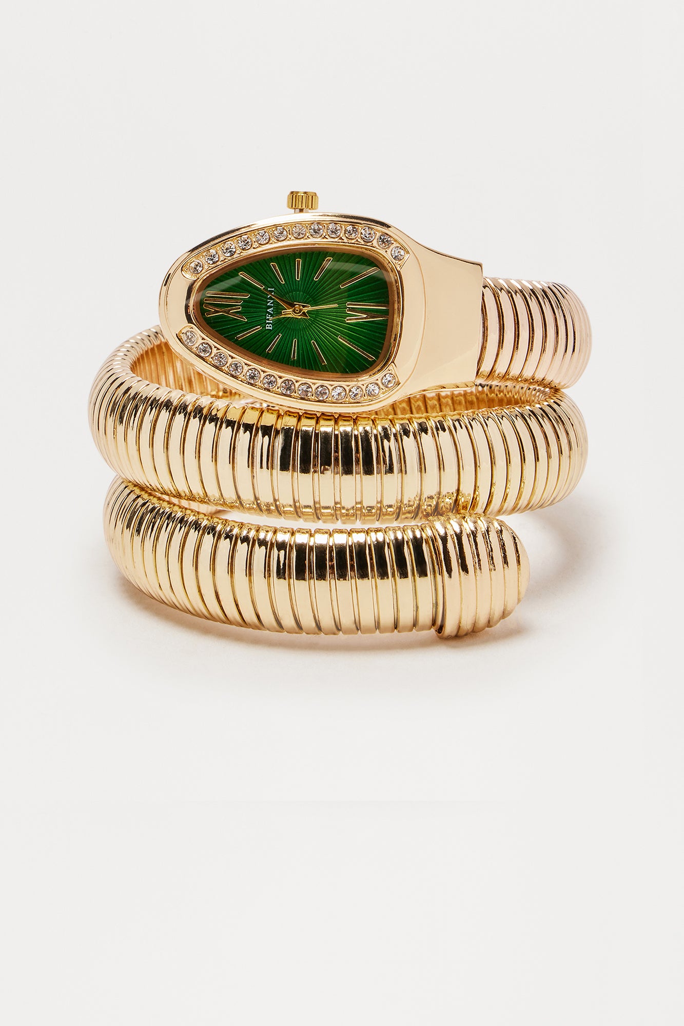 Not So Sneaky Watch - Gold/Green