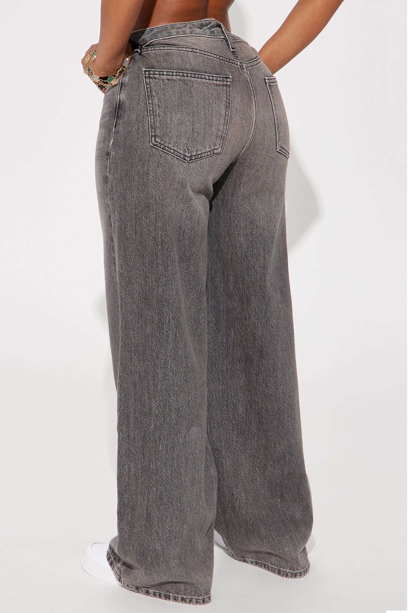 The Big Debut Baggy Jeans - Grey
