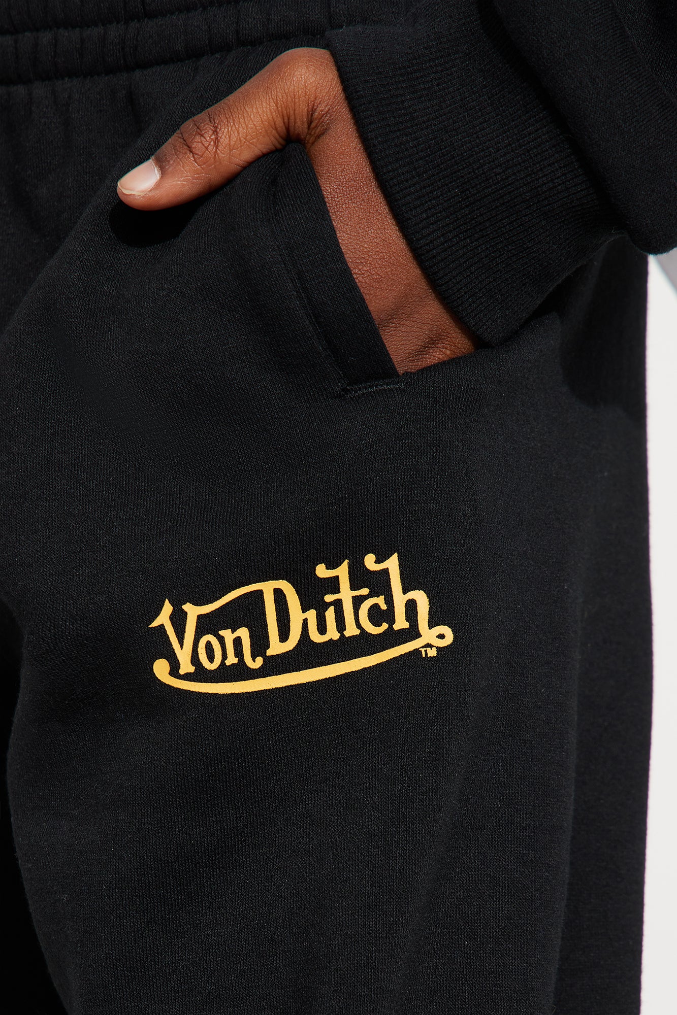 Mini Von Dutch Lost Angels Sweatpants - Black