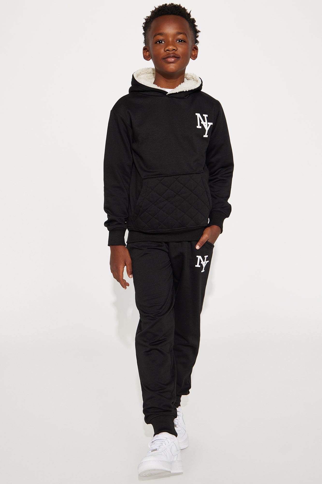 Mini New York Legend Pant Set - Black