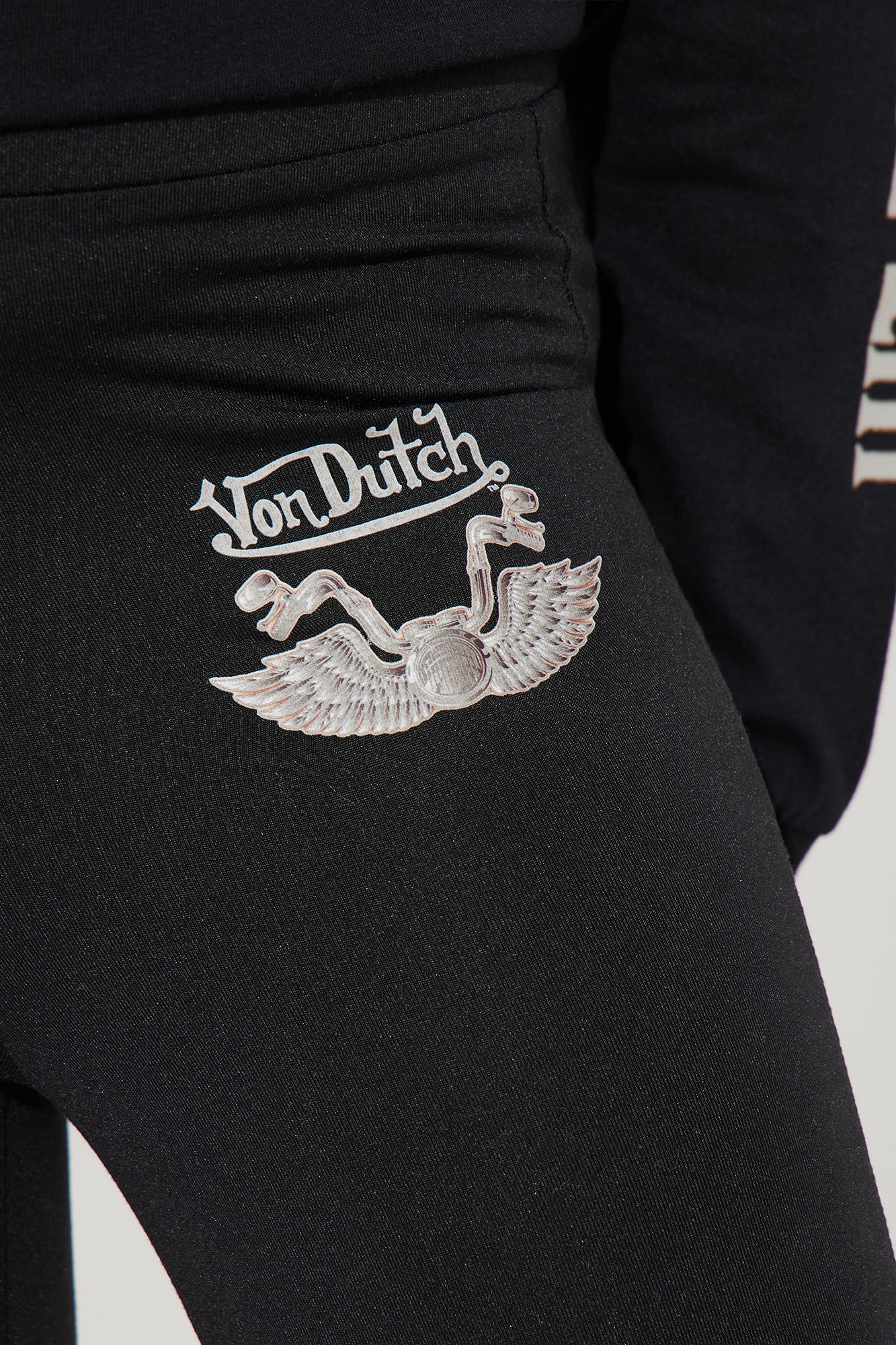 Mini Von Dutch Hit The Road Flare Pant - Black