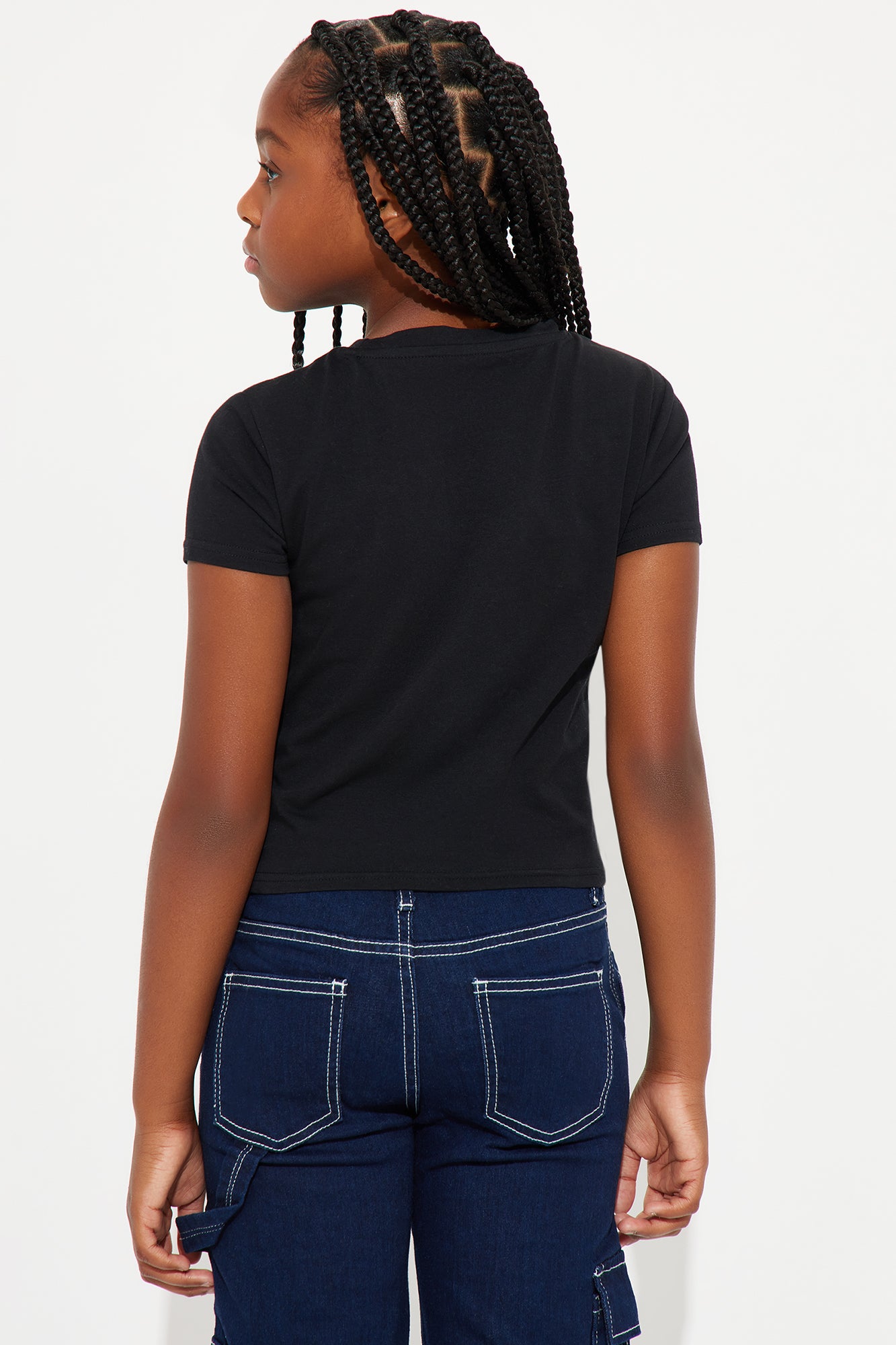 Mini Von Dutch OG Baby Tee - Black/White