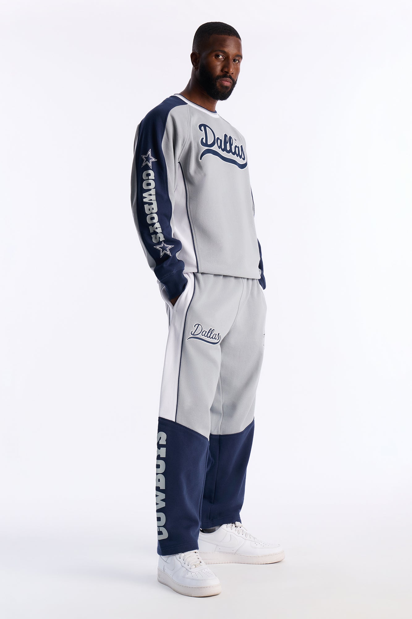 Cowboys Ride The Wave Sweatpants - Grey