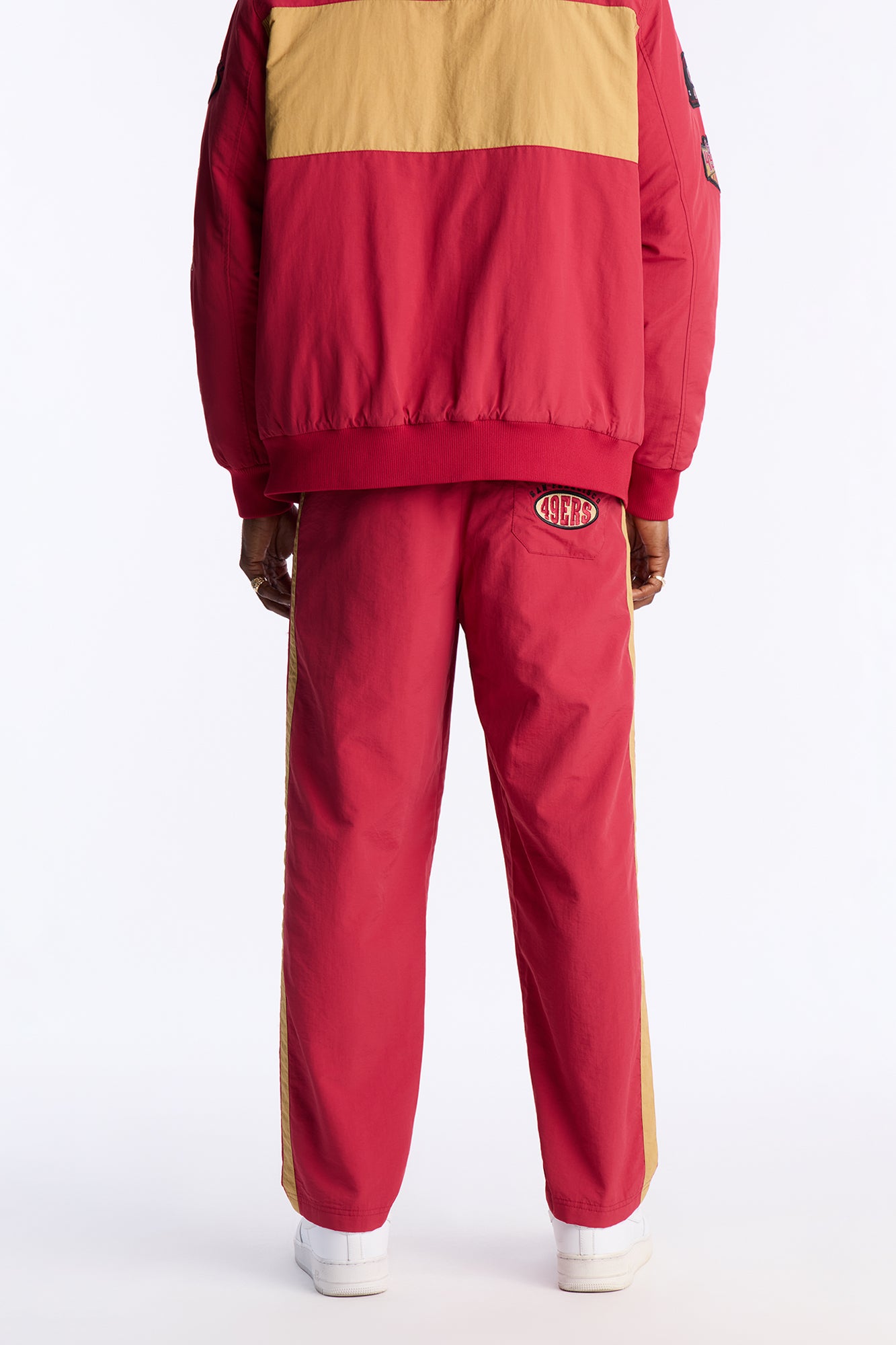 49ers Carbon Wind Straight Pant - Red/combo