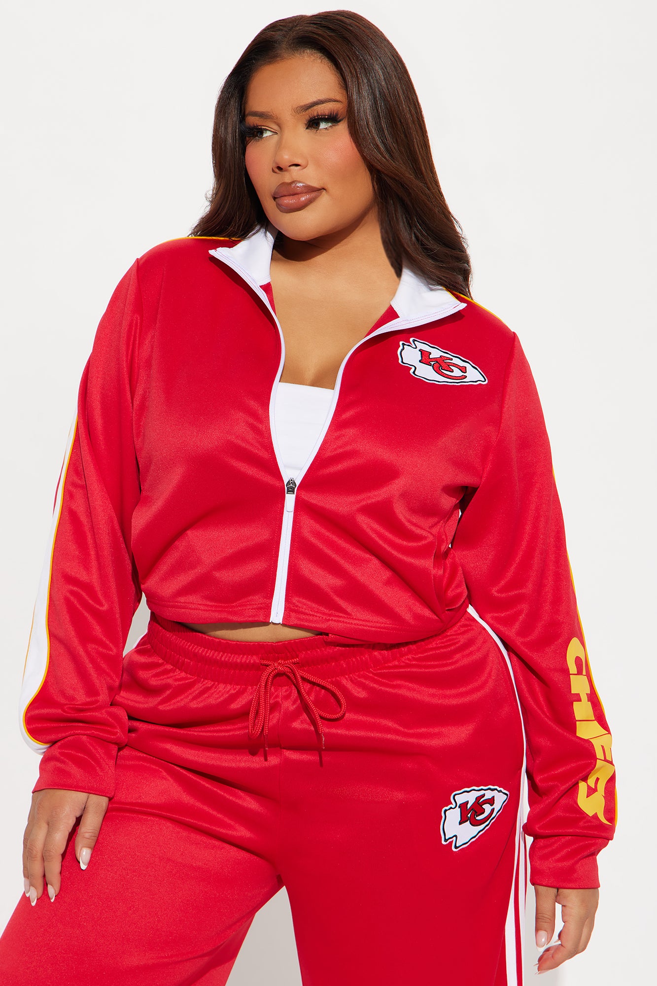 Chiefs Kingdom Zip Up Jacket - Red