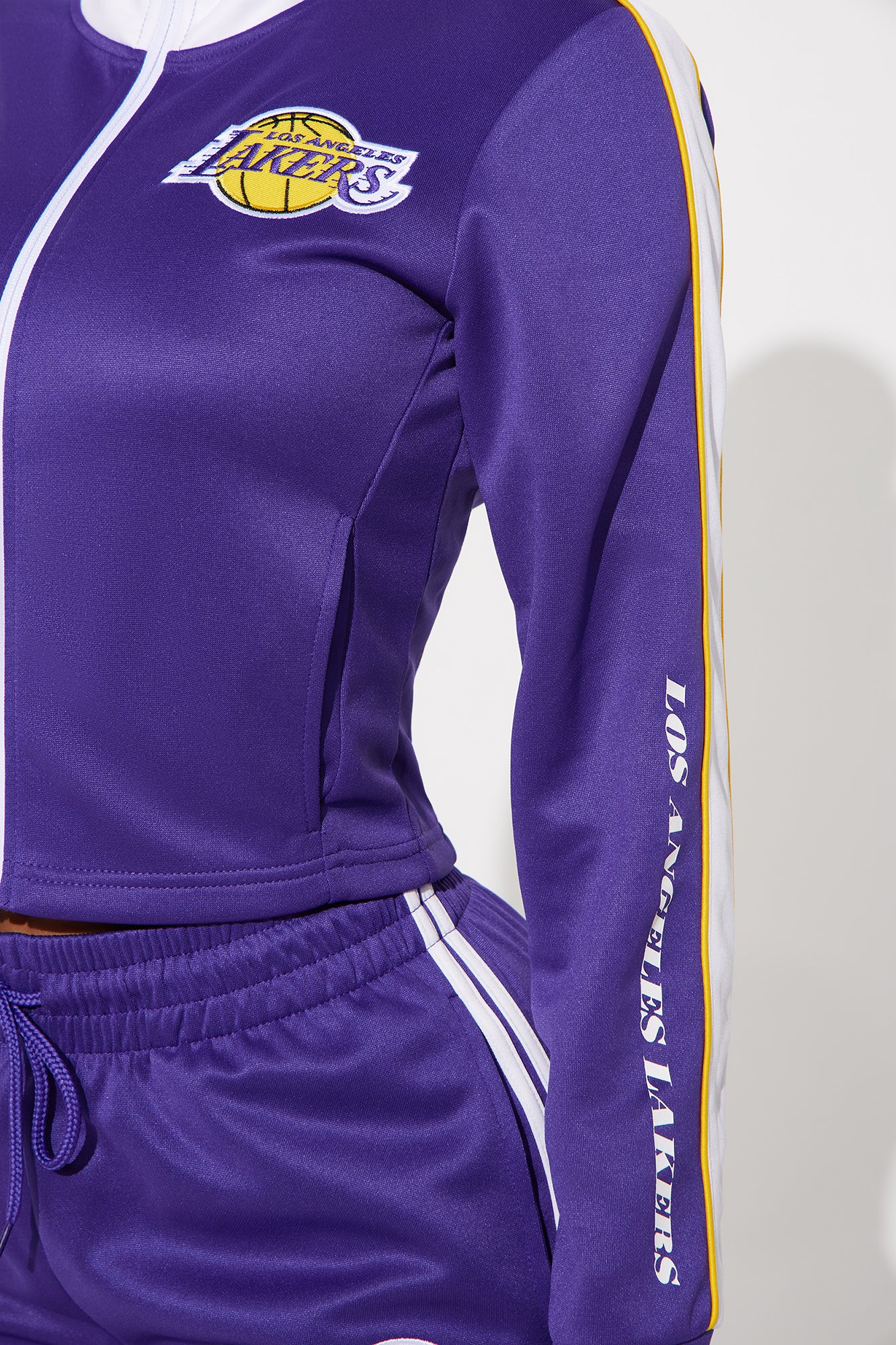 Lakers Halftime Zip Up Jacket - Purple
