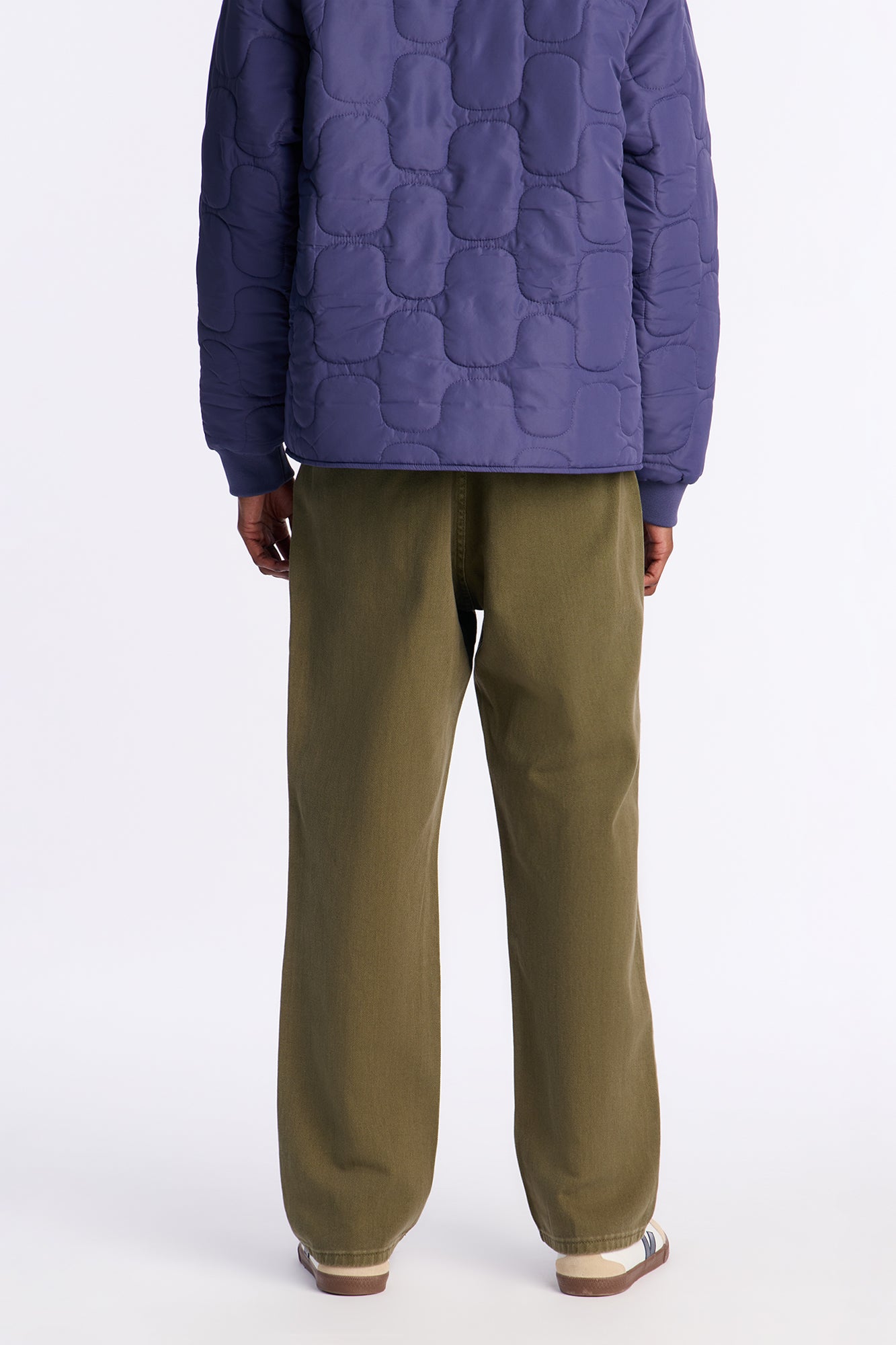 Straight Be Pleated Jean - Olive