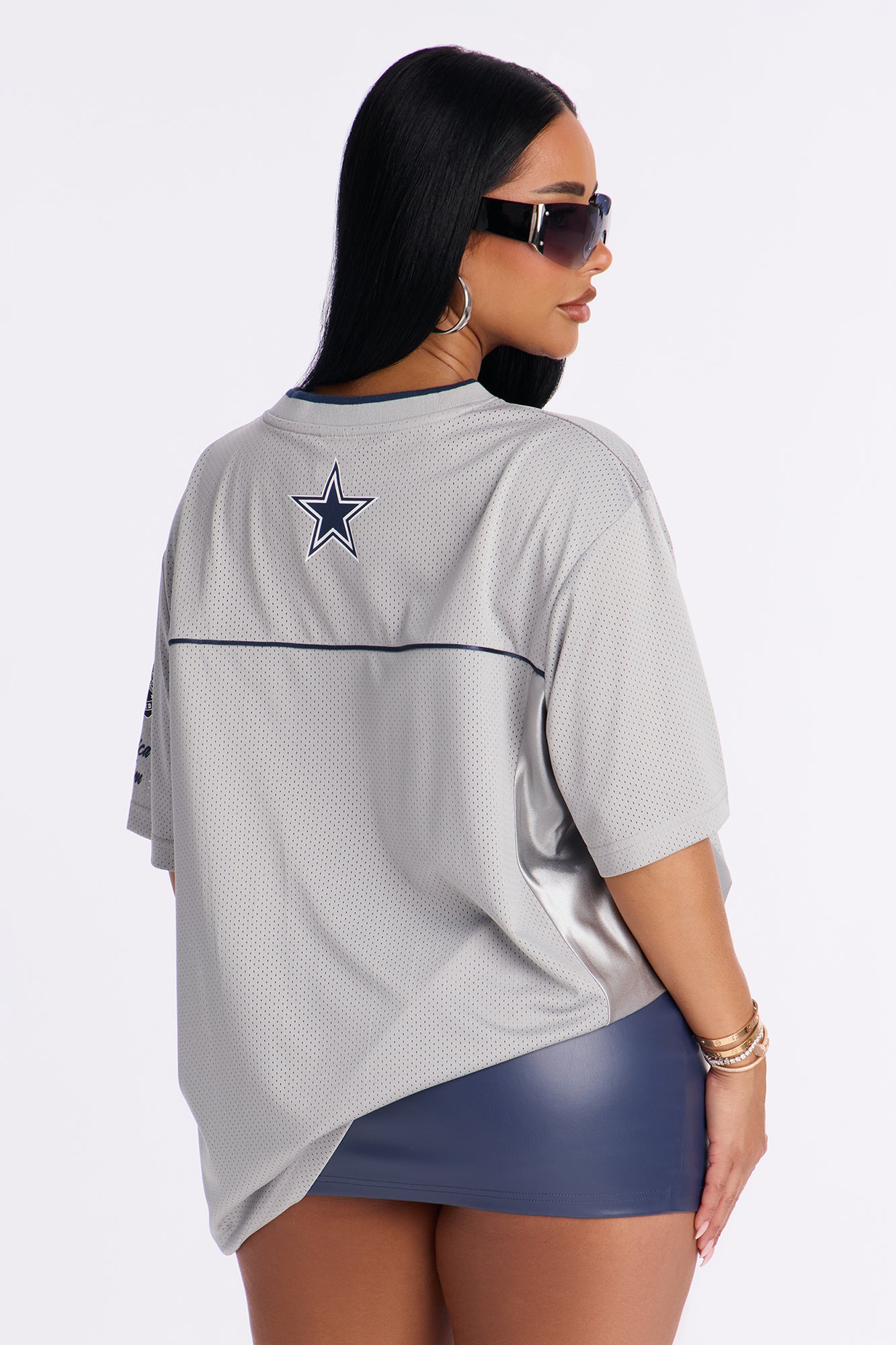 NFL Dallas Cowboys Legacy Team Top - Grey