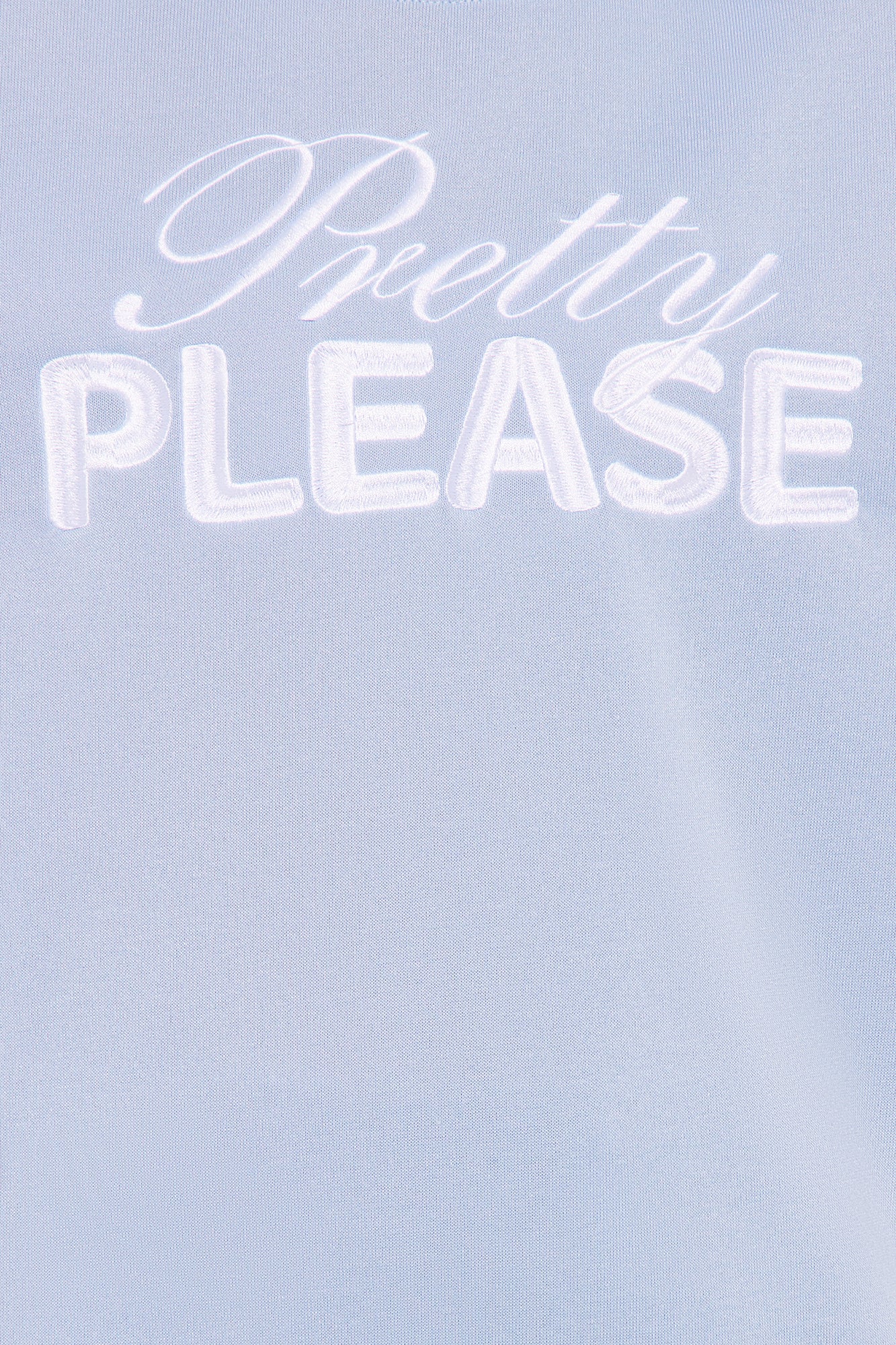 Mini Pretty Please Crew Neck Sweatshirt - Blue