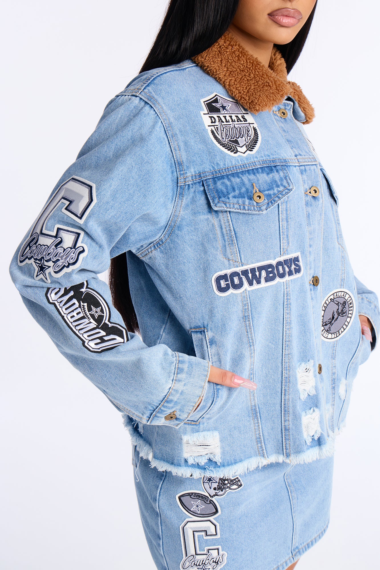 NFL Dallas Cowboys Denim Jacket - Denim