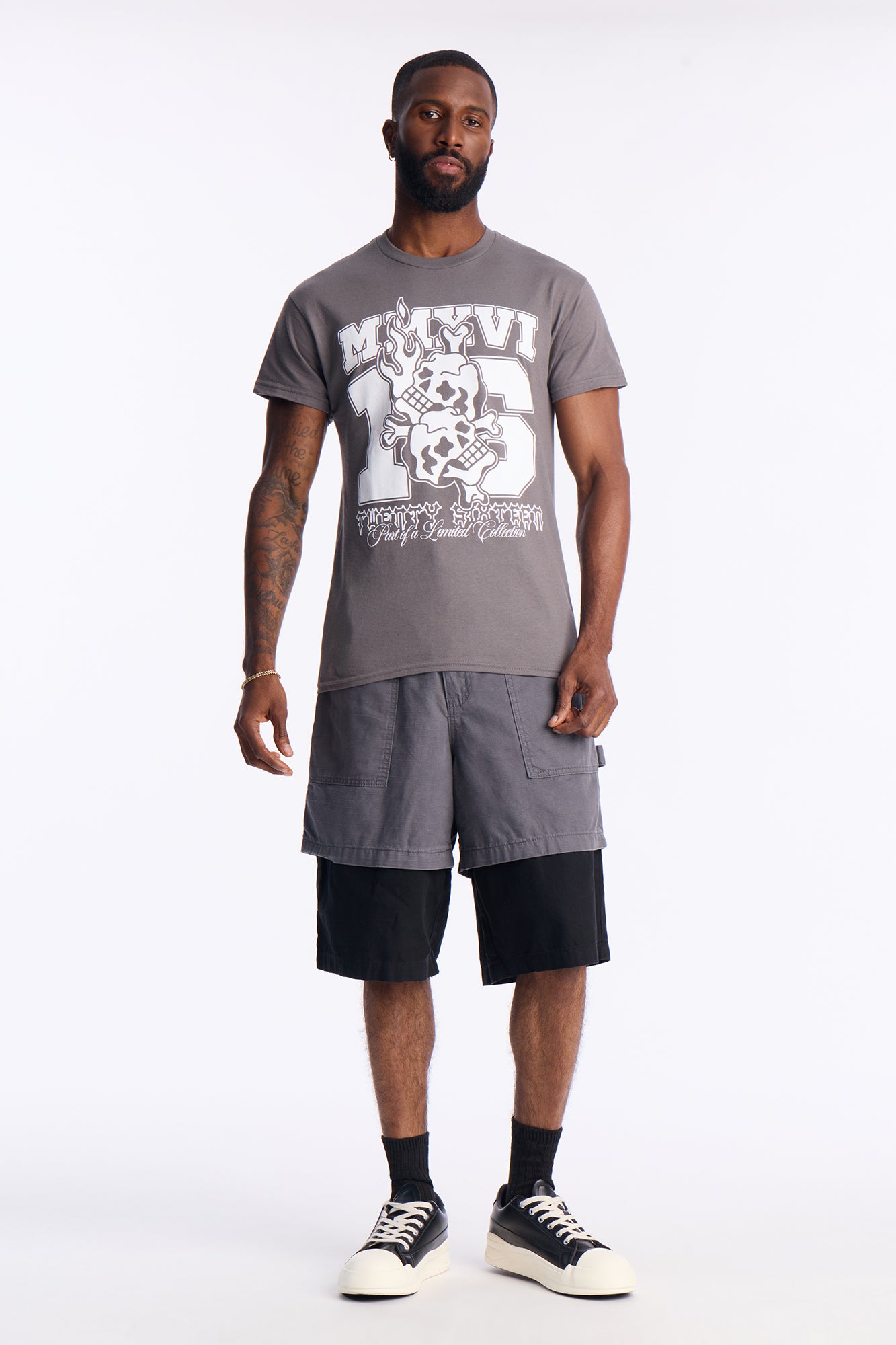 MMXVI Limited Edition Short Sleeve Tee - Charcoal