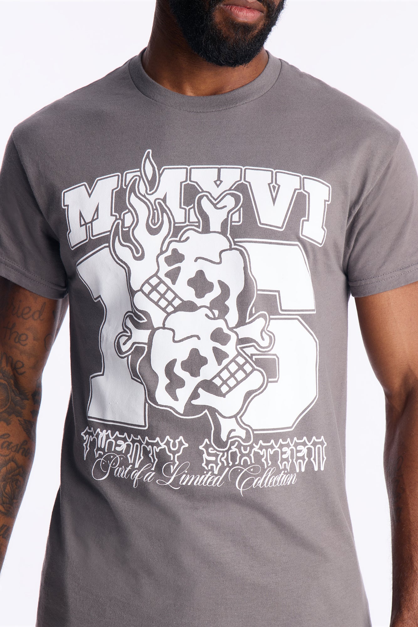 MMXVI Limited Edition Short Sleeve Tee - Charcoal