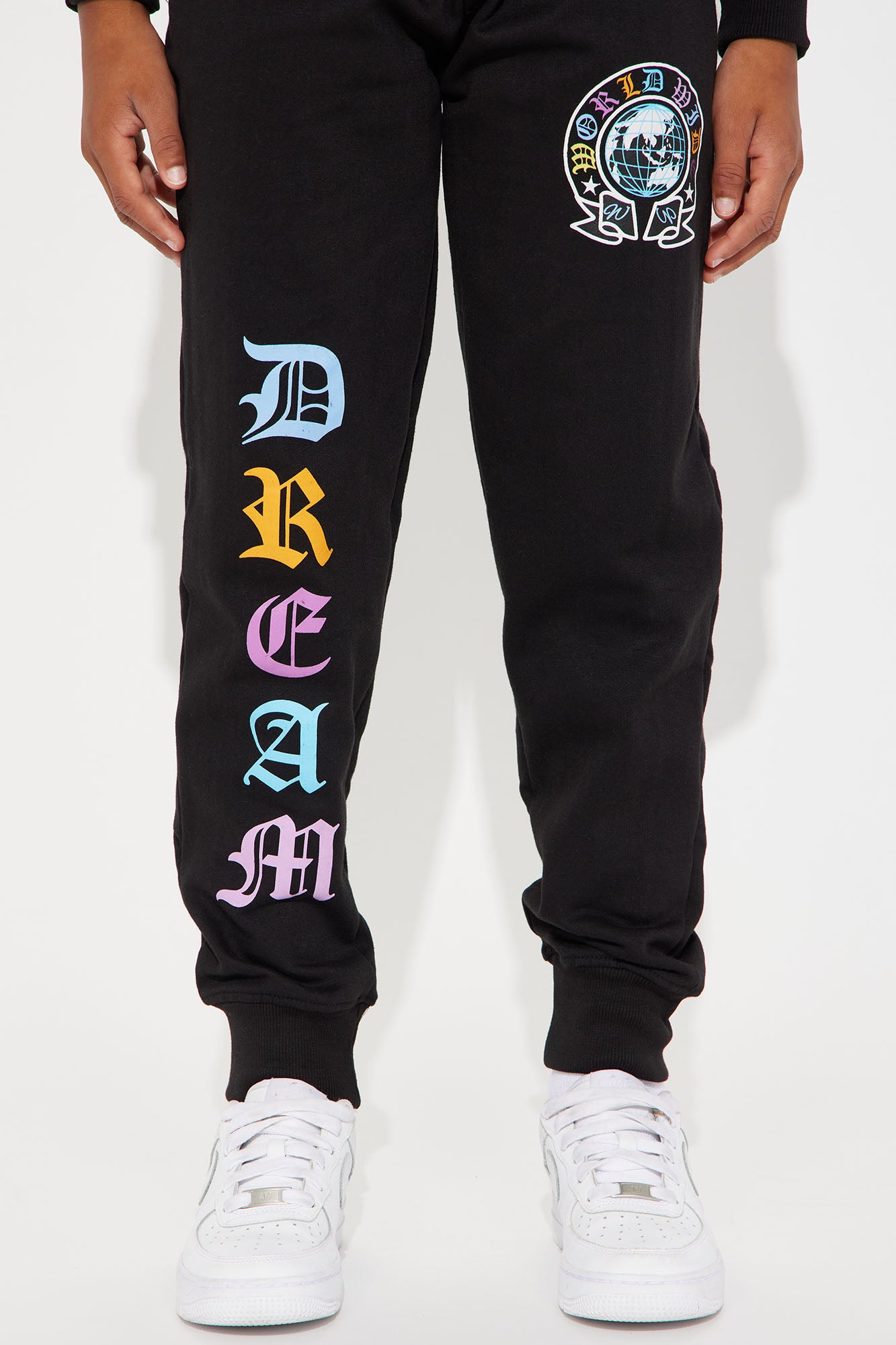 Mini World Wide Dream Pant Set - Black