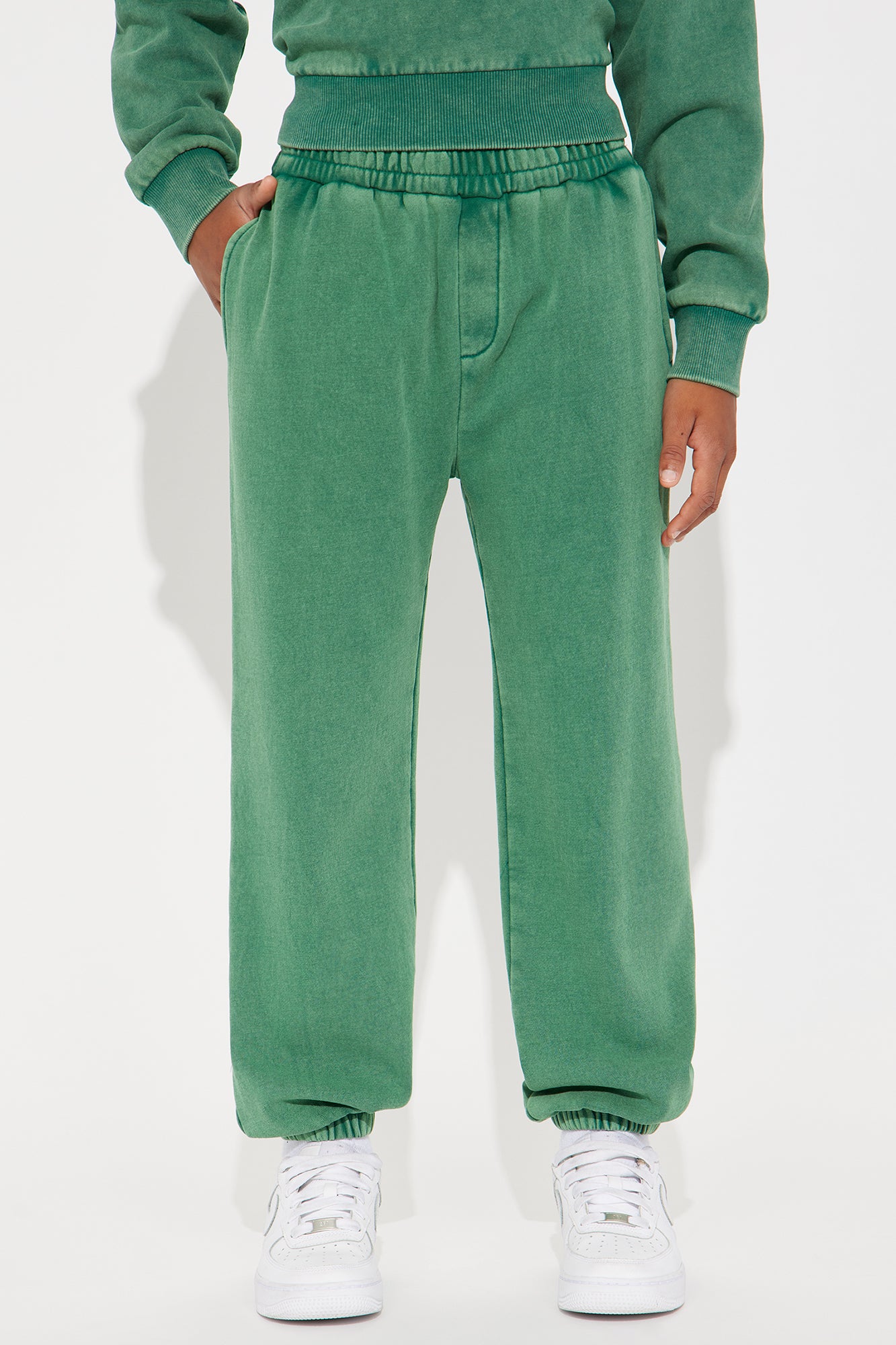 Mini Tyson Heavy Wash Jogger - Green