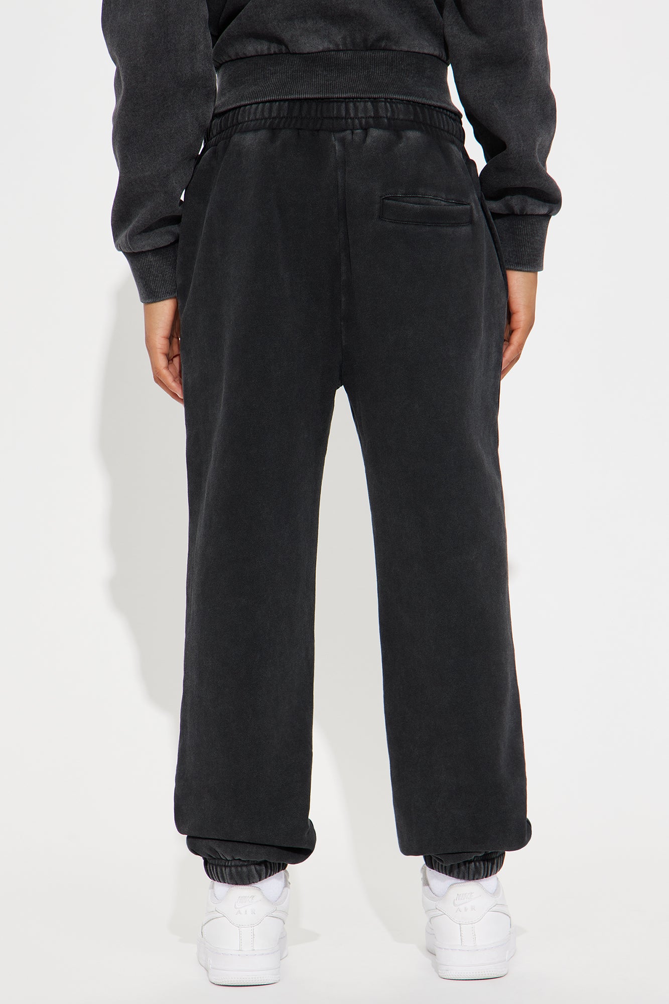 Mini Tyson Heavy Wash Jogger - Black Wash