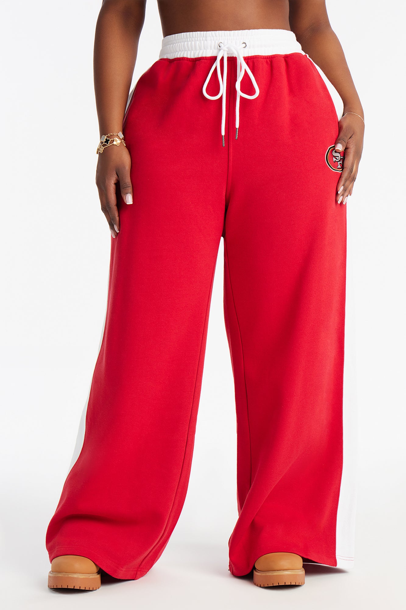 NFL 49ers Fleece Sweatpants - Red