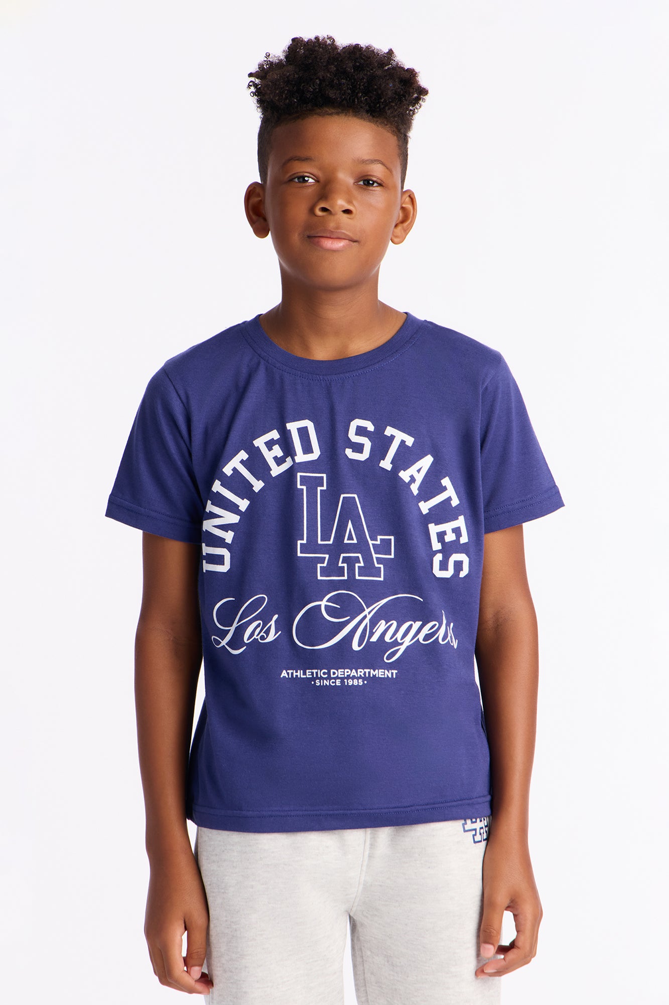 Mini United States Los Angeles Jogger Pant Set - Navy/combo