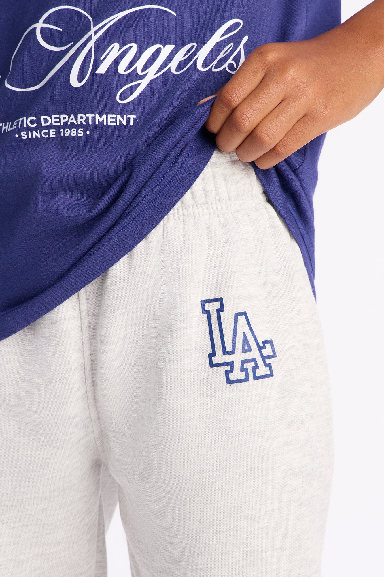Mini United States Los Angeles Jogger Pant Set - Navy/combo
